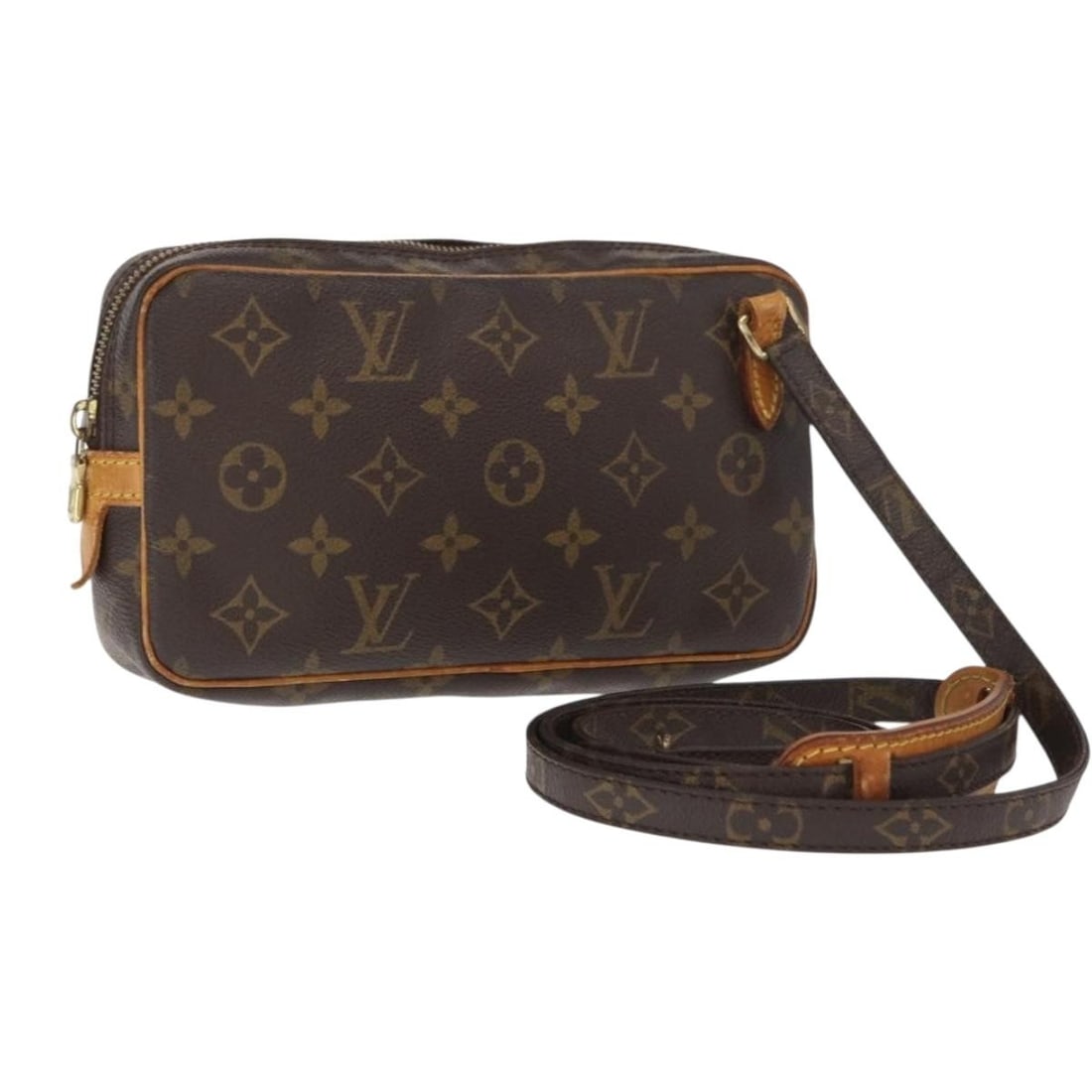 Louis Vuitton Marly Bandouliere Monogram Canvas Shoulder Bag M51828 France (1 of 18)