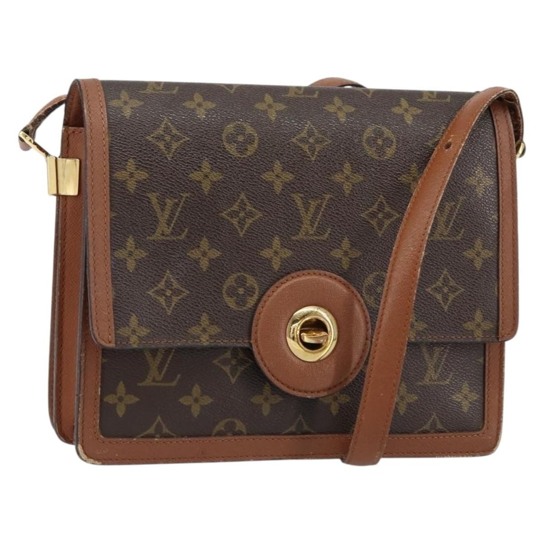 LOUIS VUITTON Monogram Raspail Shoulder Bag M51372 Auth France (1 of 18)
