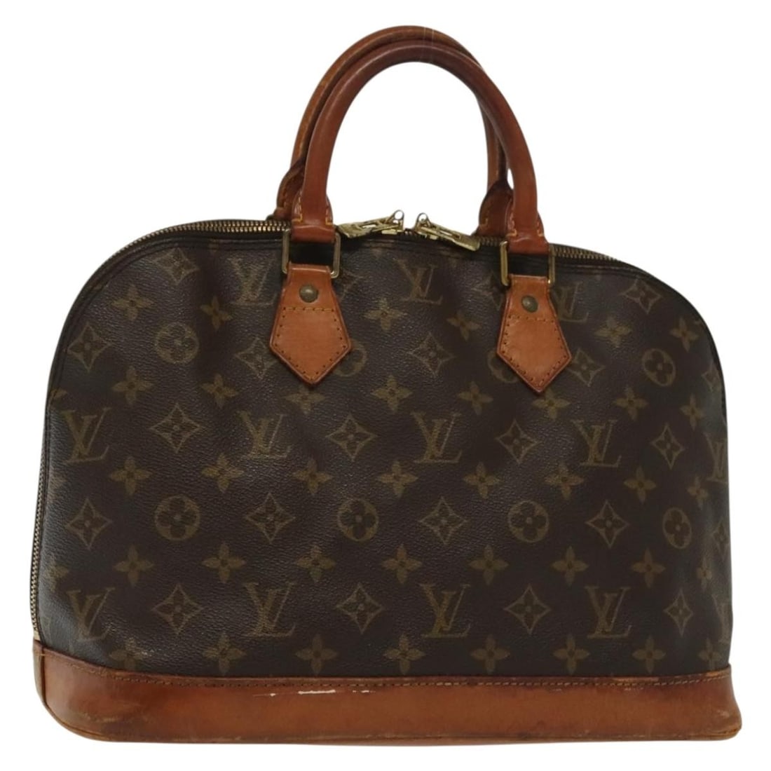 Louis Vuitton Monogram Alma Hand Bag M51130 Authentic France: Louis Vuitton Monogram Alma Hand Bag M51130 Authentic France Introducing the LOUIS VUITTON Monogram Alma Hand Bag, a timeless piece of luxury crafted from durable Monogram Canvas. This elegant handbag