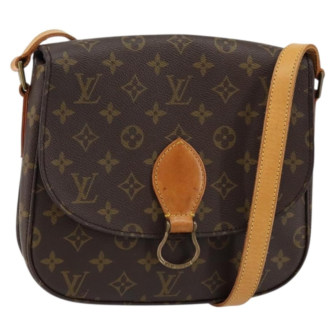 LOUIS VUITTON Monogram Saint Cloud GM Shoulder Bag M51242 Auth: LOUIS VUITTON Monogram Saint Cloud GM Shoulder Bag M51242 Auth This authentic LOUIS VUITTON Monogram Saint Cloud GM Shoulder Bag (Model: M51242) is a stylish accessory crafted from durable Monogram Ca