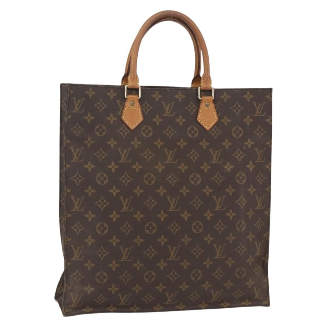 Monogram Canvas Sac Plat M51140 Louis Vuitton Handbag from France: Monogram Canvas Sac Plat M51140 Louis Vuitton Handbag from France This LOUIS VUITTON Monogram Sac Plat handbag is crafted from signature Monogram canvas and features a spacious, structured silhouette.