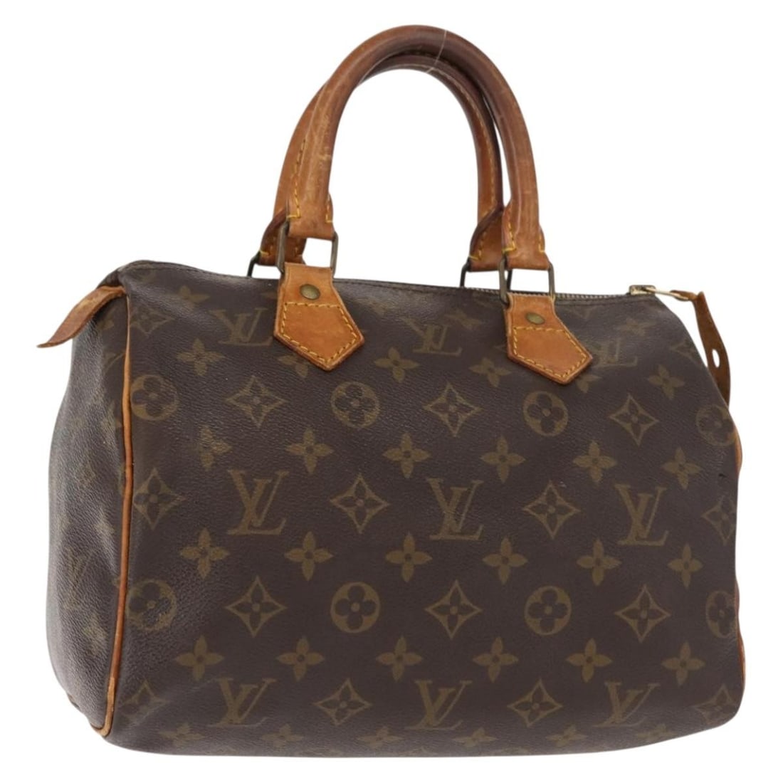 LOUIS VUITTON Monogram Speedy 25 Hand Bag M41528 Auth MI0970 (1 of 18)