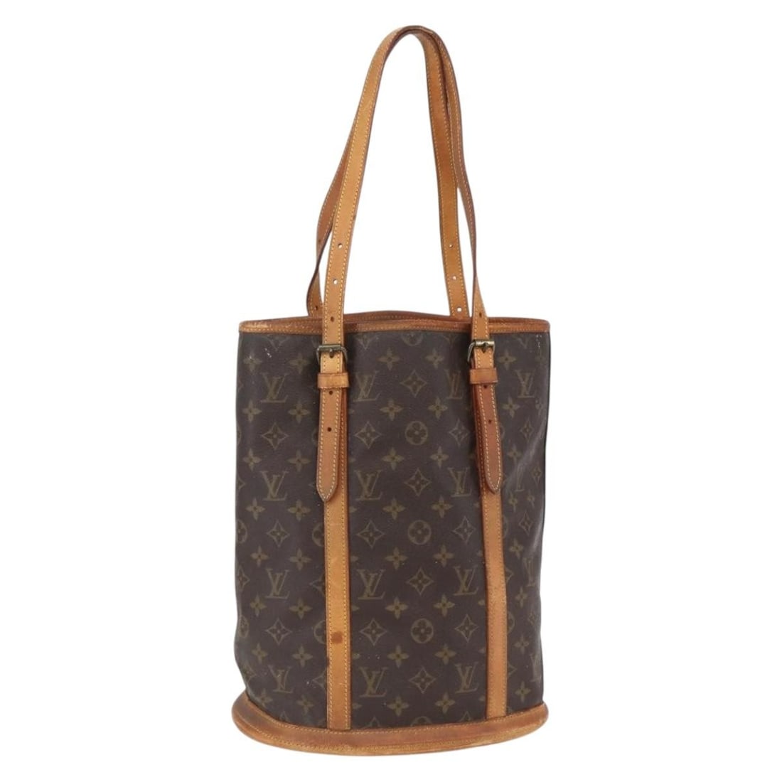 LOUIS VUITTON Monogram Bucket GM Shoulder Bag M42236 Vintage Auth (1 of 18)