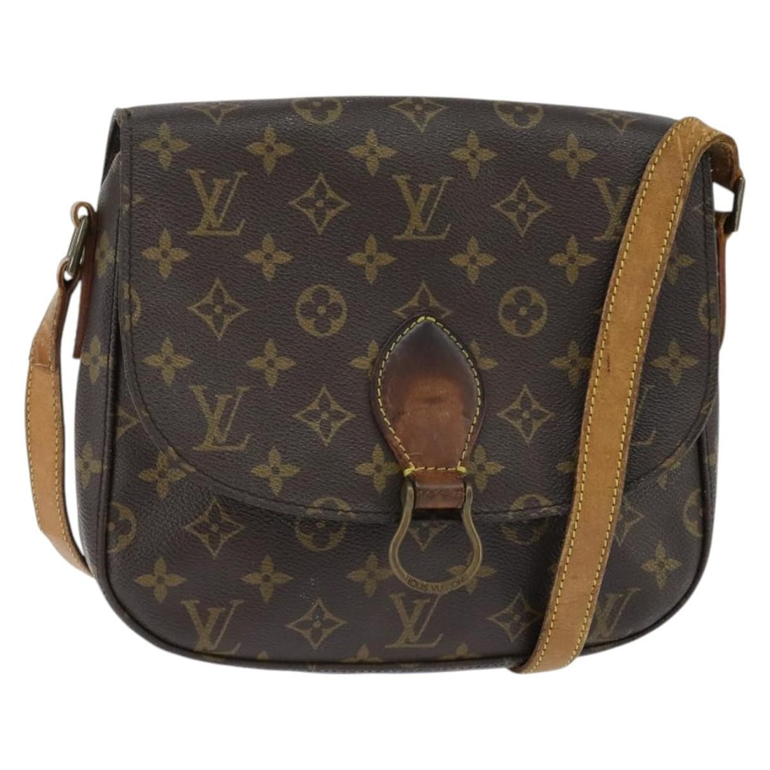LOUIS VUITTON Monogram Saint Cloud GM Shoulder Bag M51242 Authenticated: LOUIS VUITTON Monogram Saint Cloud GM Shoulder Bag M51242 Authenticated This authentic LOUIS VUITTON Monogram Saint Cloud GM Shoulder Bag (Model: M51242) is a stylish choice for everyday use. Crafted