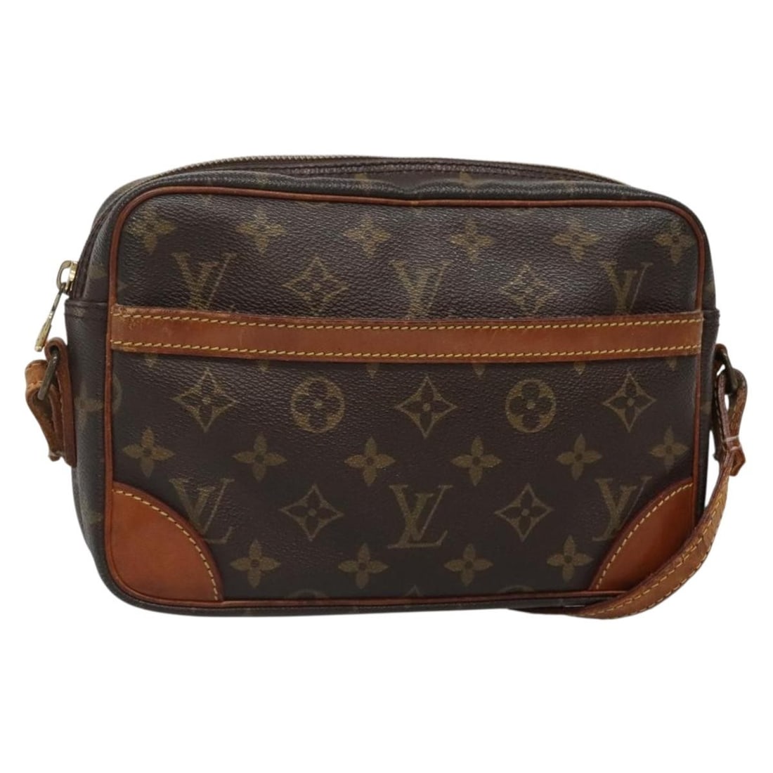 Louis Vuitton Monogram Trocadero 23 Shoulder Bag M51276 Auth: Louis Vuitton Monogram Trocadero 23 Shoulder Bag M51276 Auth Introducing the Louis Vuitton Monogram Trocadero 23 Shoulder Bag, a distinguished accessory crafted from iconic Monogram Canvas. This styli