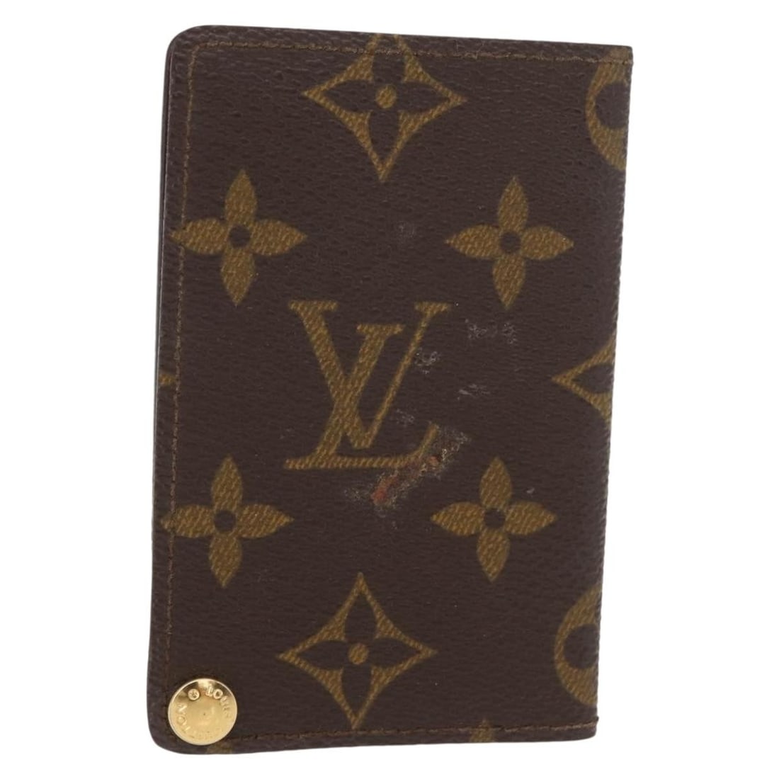 LOUIS VUITTON Monogram Porto Cartes Credit Card Case M60937 Auth (1 of 18)