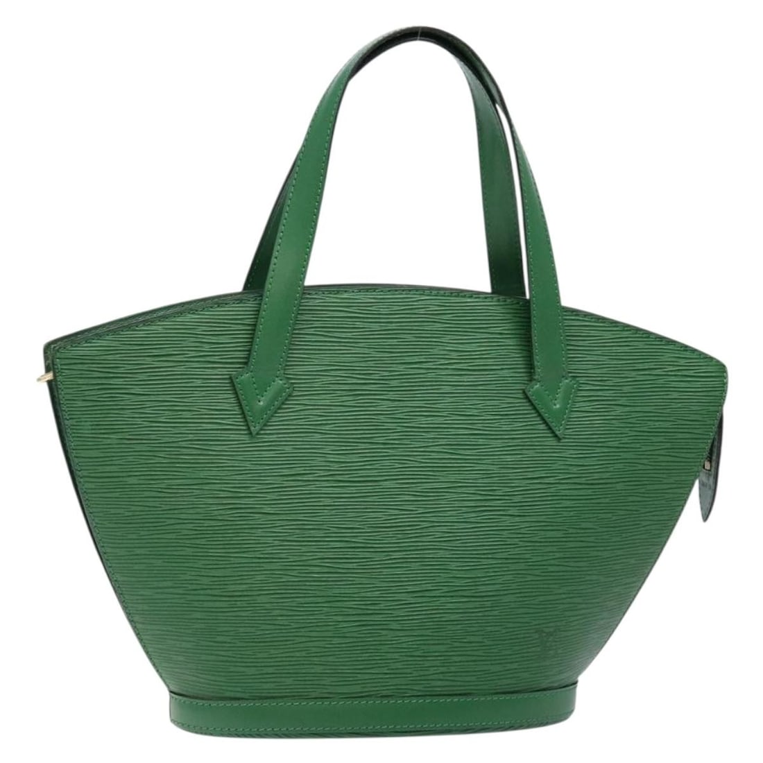 Louis Vuitton Epi Saint Jacques Hand Bag Green M52274 Auth Made in France: Louis Vuitton Epi Saint Jacques Hand Bag Green M52274 Auth Made in France This LOUIS VUITTON Epi Saint Jacques Hand Bag is a stylish and functional accessory, crafted from high-quality Epi leather in
