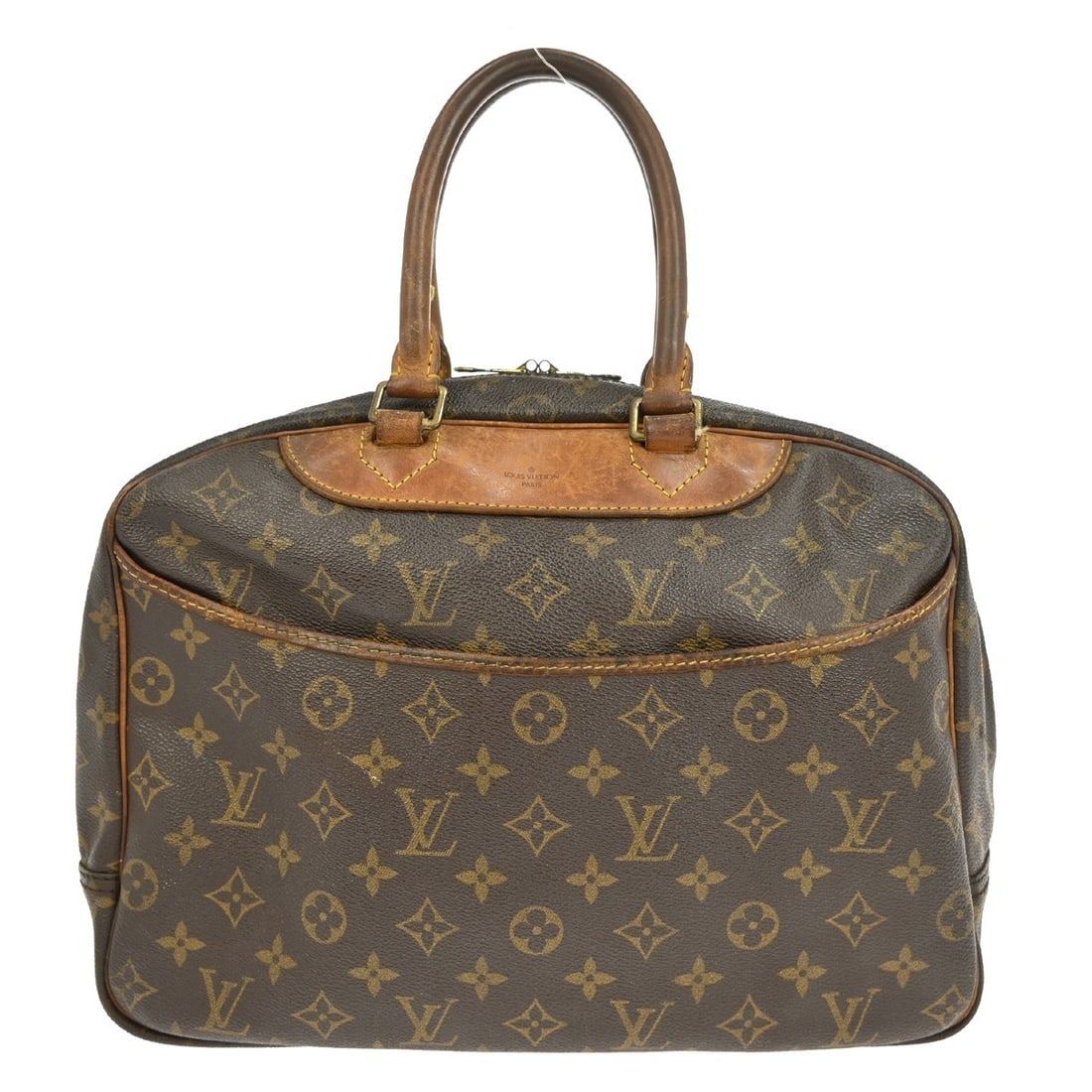 Deauville Bowling Vanity Monogram Canvas Handbag by Louis Vuitton M42270 (1 of 11)