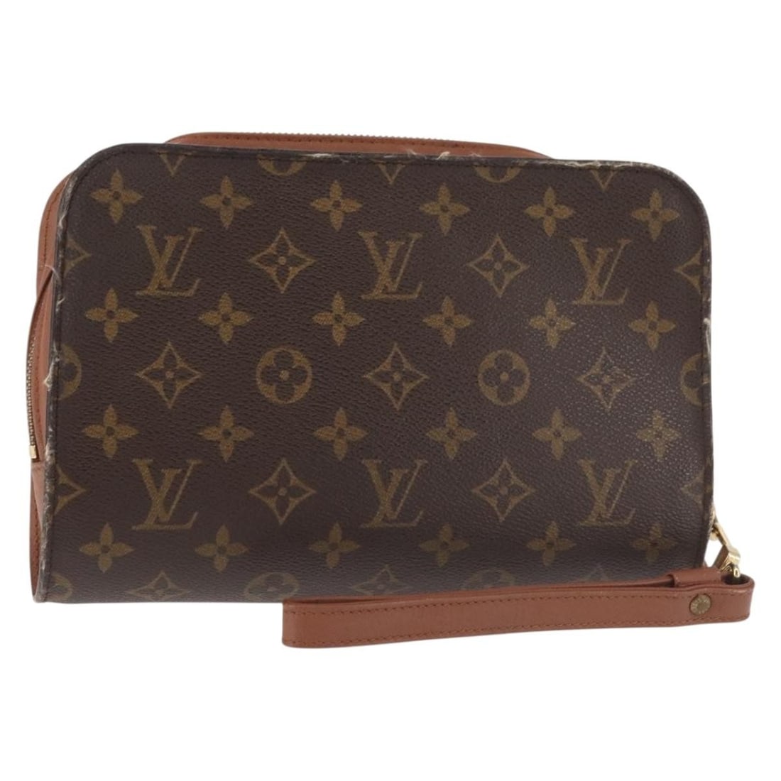 LOUIS VUITTON Monogram Orsay Clutch Bag M51790 Authenticated France (1 of 18)