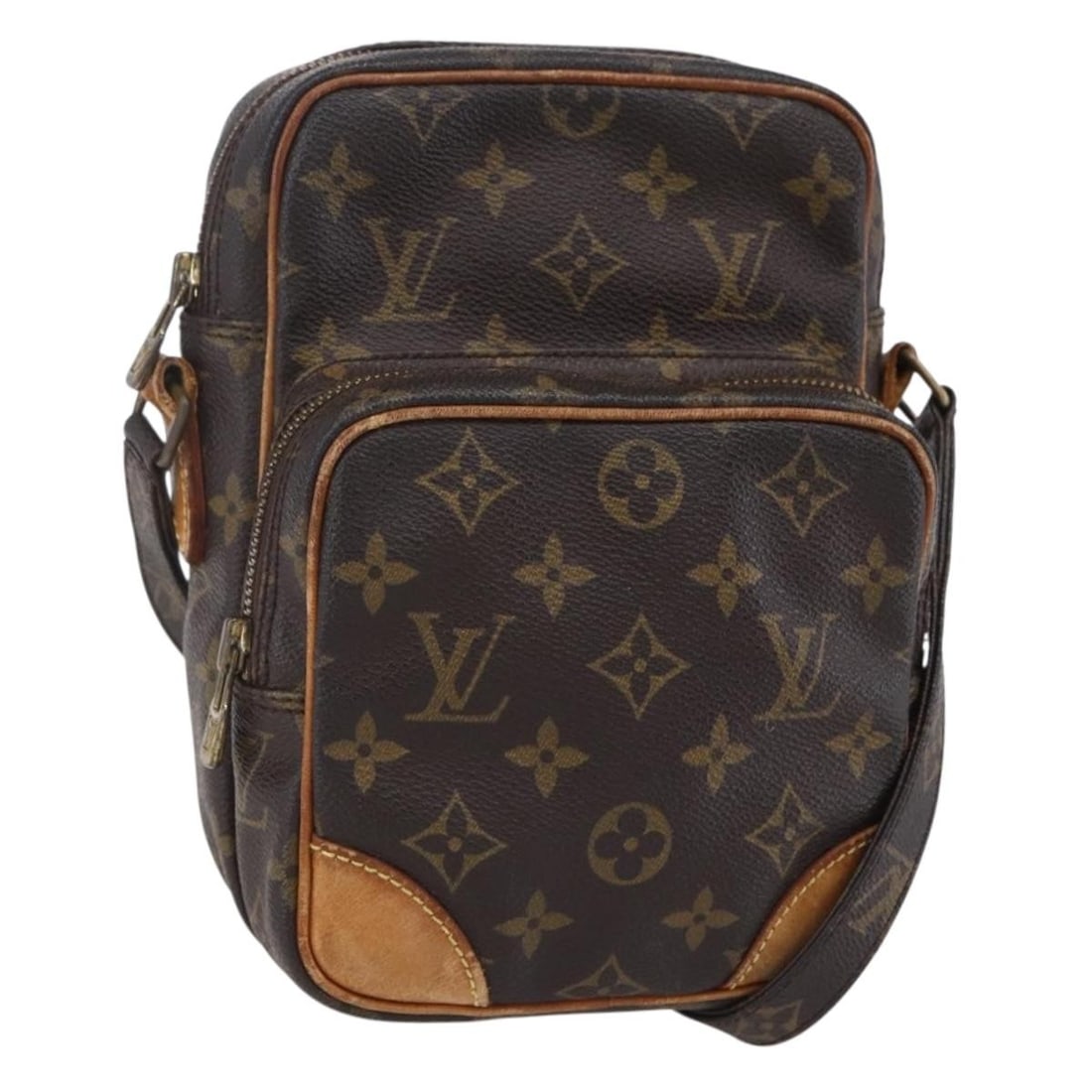 LOUIS VUITTON Monogram Amazon Shoulder Bag M45236 Auth France (1 of 18)