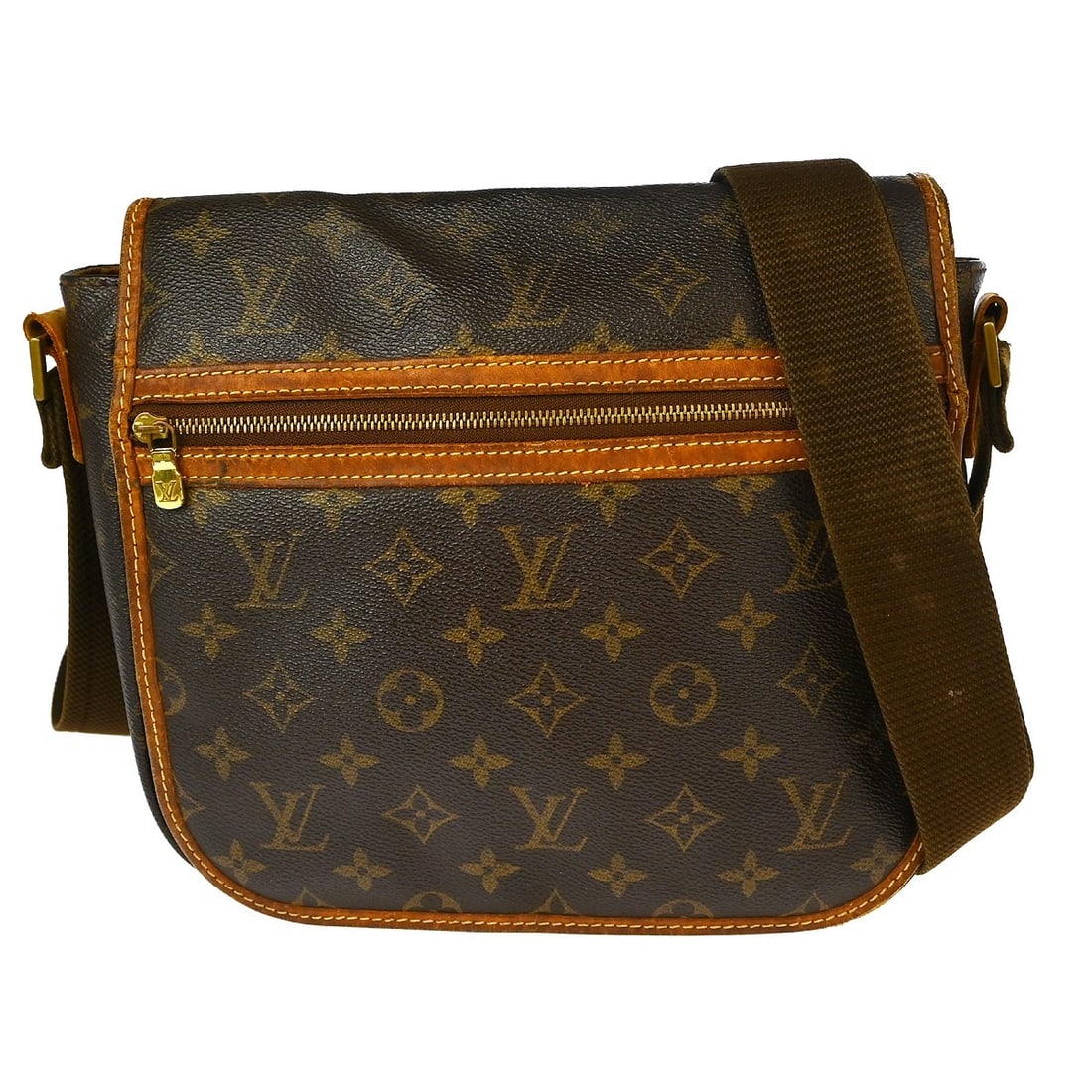 Louis Vuitton Bosphore PM Monogram Messenger Bag M40106 Brown Canvas Crossbody (1 of 11)