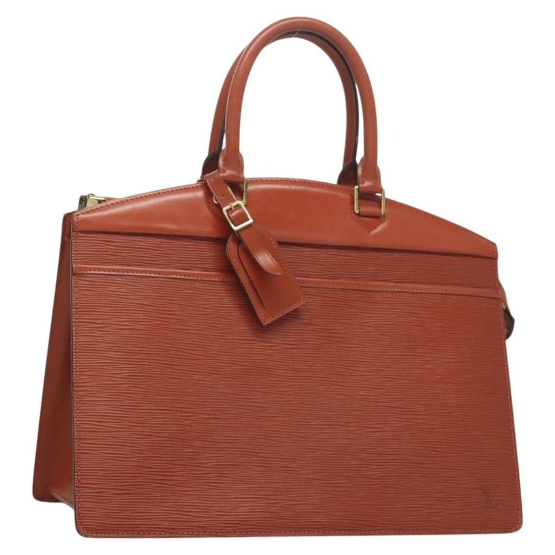 Louis Vuitton Epi Riviera Hand Bag Brown M48183 Auth France (1 of 18)