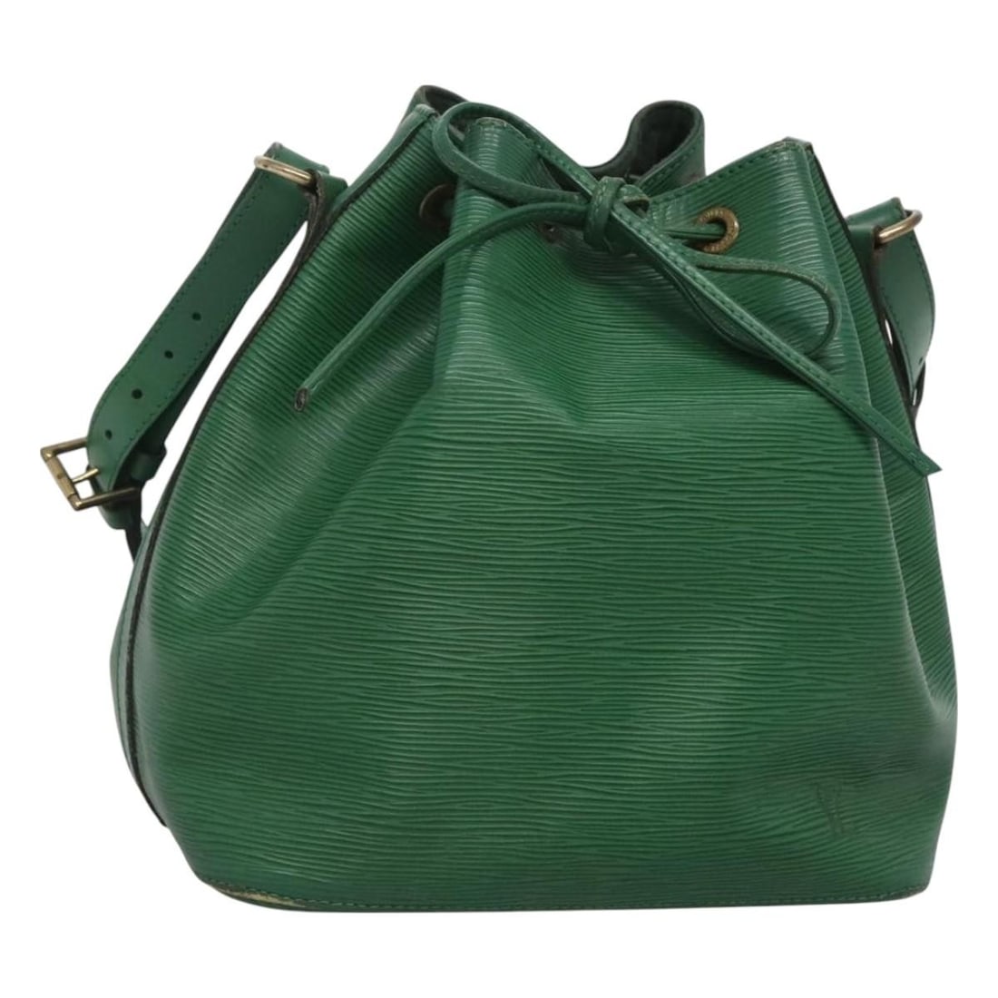 Louis Vuitton Epi Petit Noe Green Shoulder Bag M44104 Authentic (1 of 18)