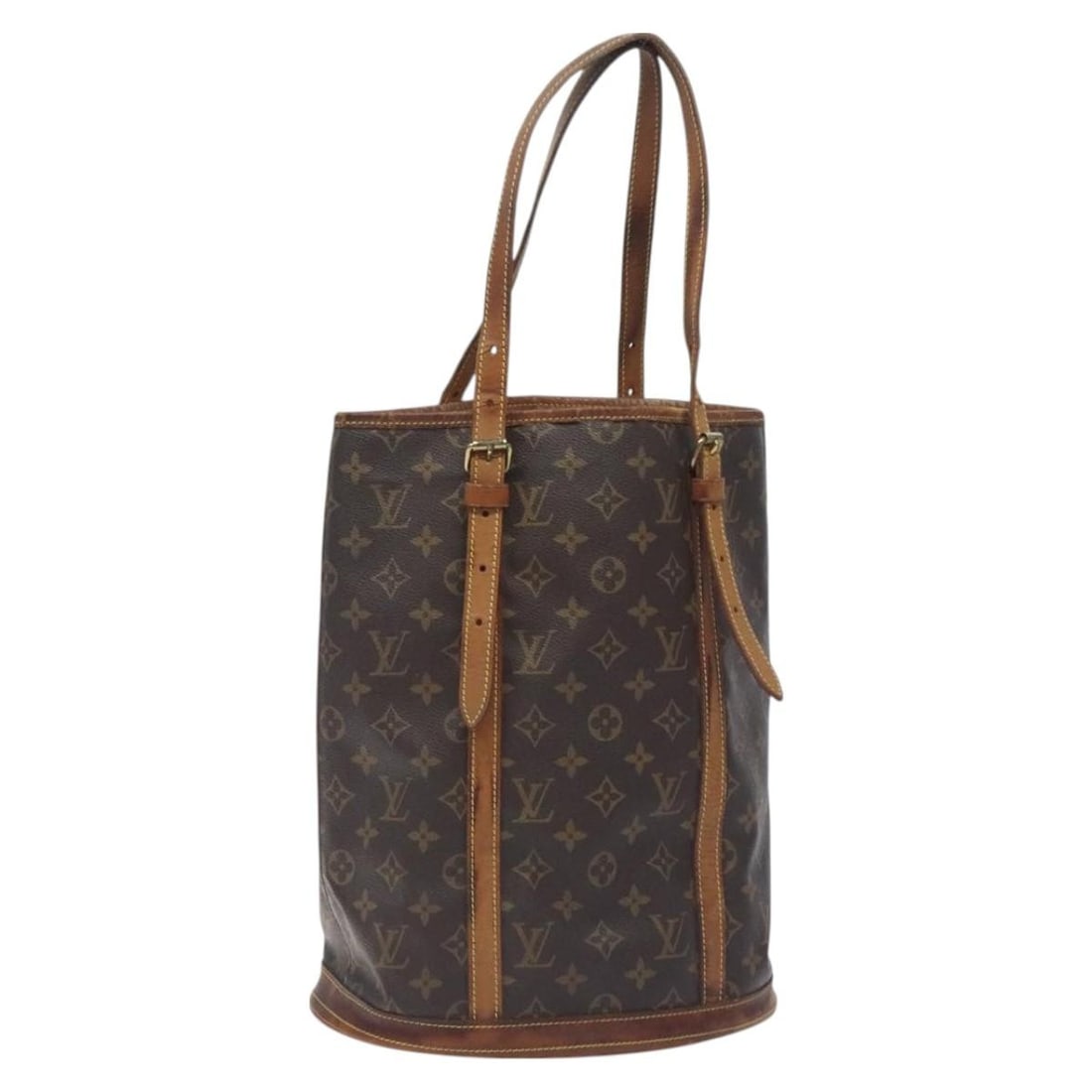 LOUIS VUITTON Monogram Bucket GM Shoulder Bag M42236 Auth France: LOUIS VUITTON Monogram Bucket GM Shoulder Bag M42236 Auth France This LOUIS VUITTON Monogram Bucket GM Shoulder Bag (Product No. M42236) is a stylish accessory crafted from durable Monogram Canvas. Fe