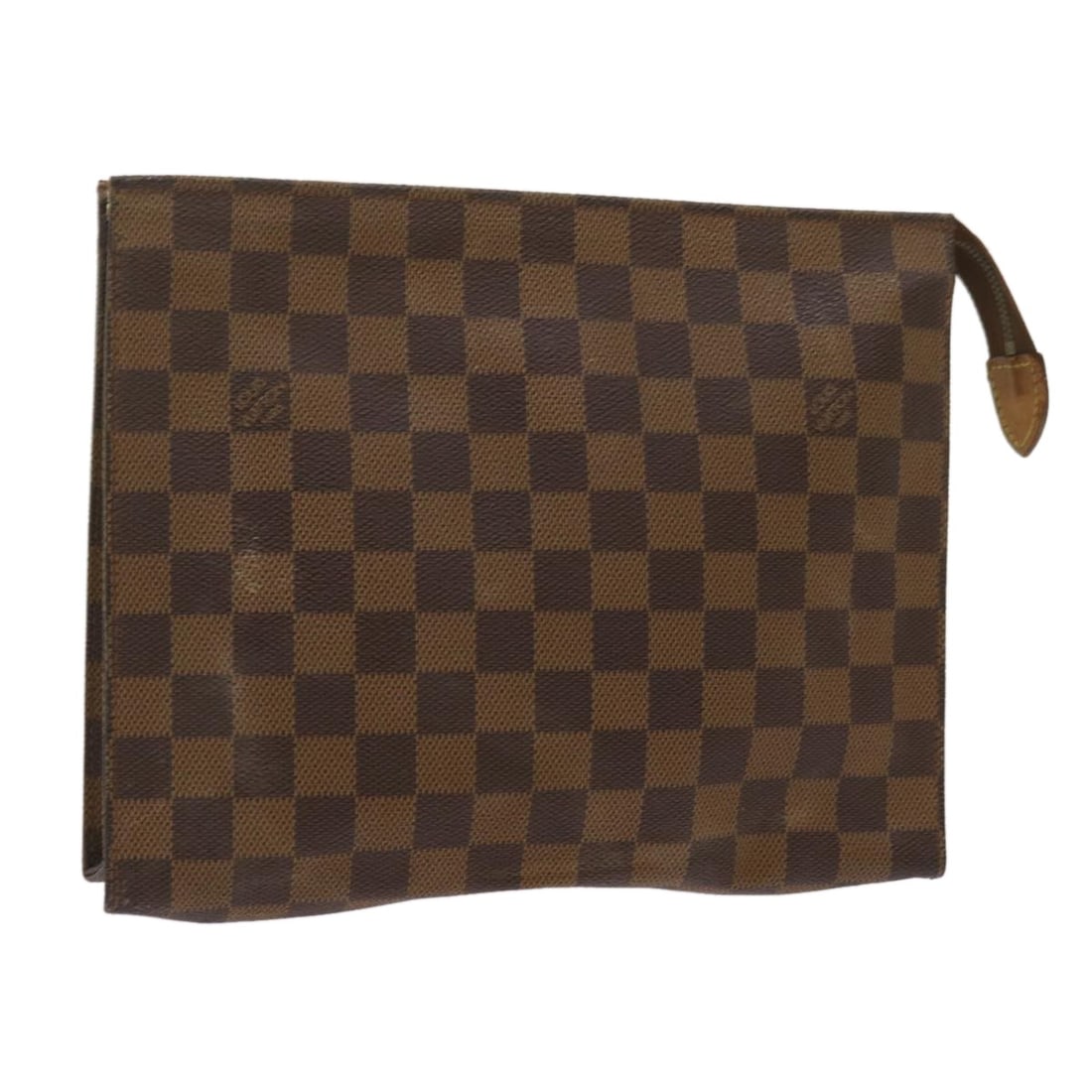 Louis Vuitton Damier Ebene Poche Toilette 26 Pouch N47543 Made in France: Louis Vuitton Damier Ebene Poche Toilette 26 Pouch N47543 Made in France Introducing the LOUIS VUITTON Damier Ebene Poche Toilette 26 Pouch, a stylish accessory crafted from premium Damier Ebene Canva