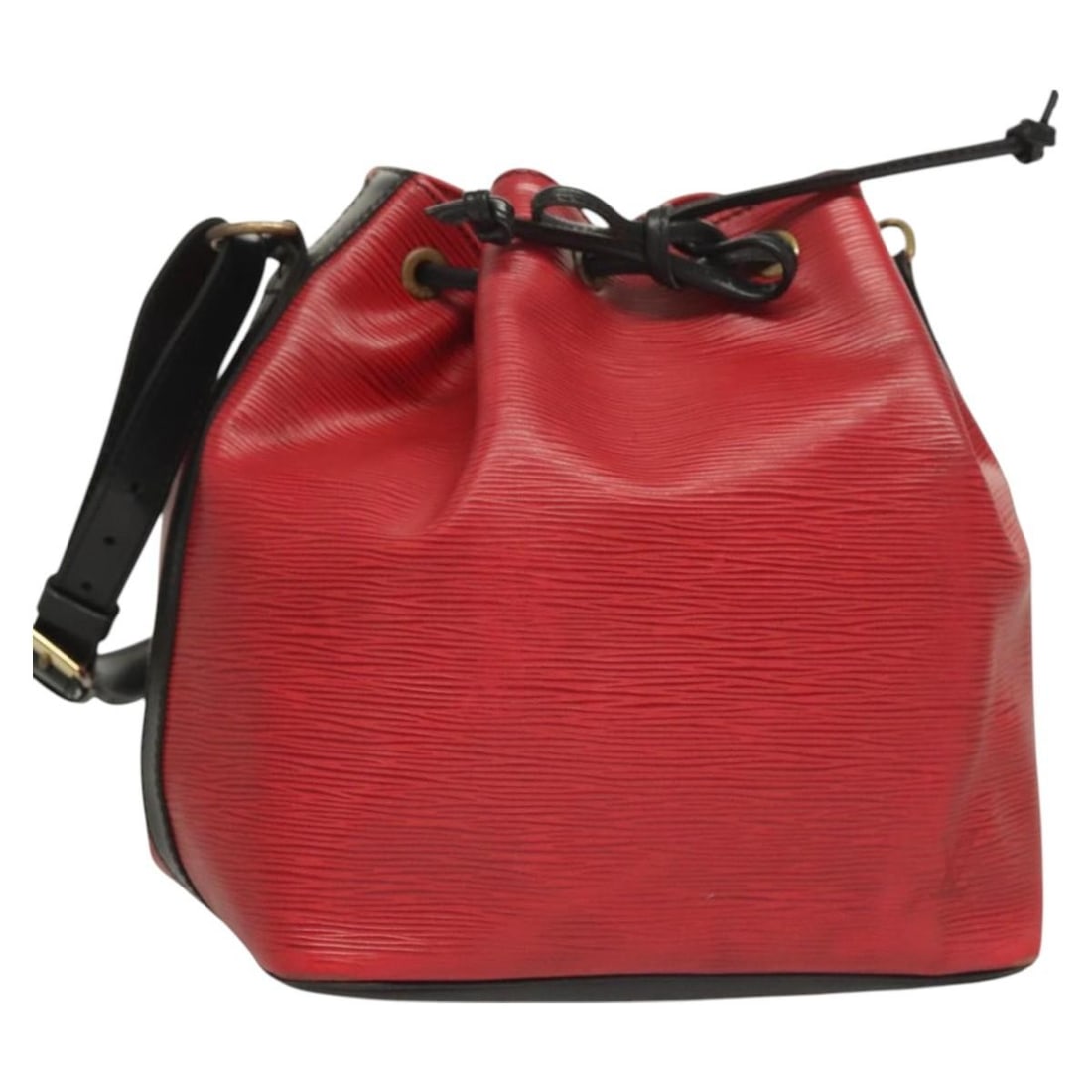 LOUIS VUITTON Epi Petit Noe Shoulder Bag Red M44107 Made in France (1 of 18)