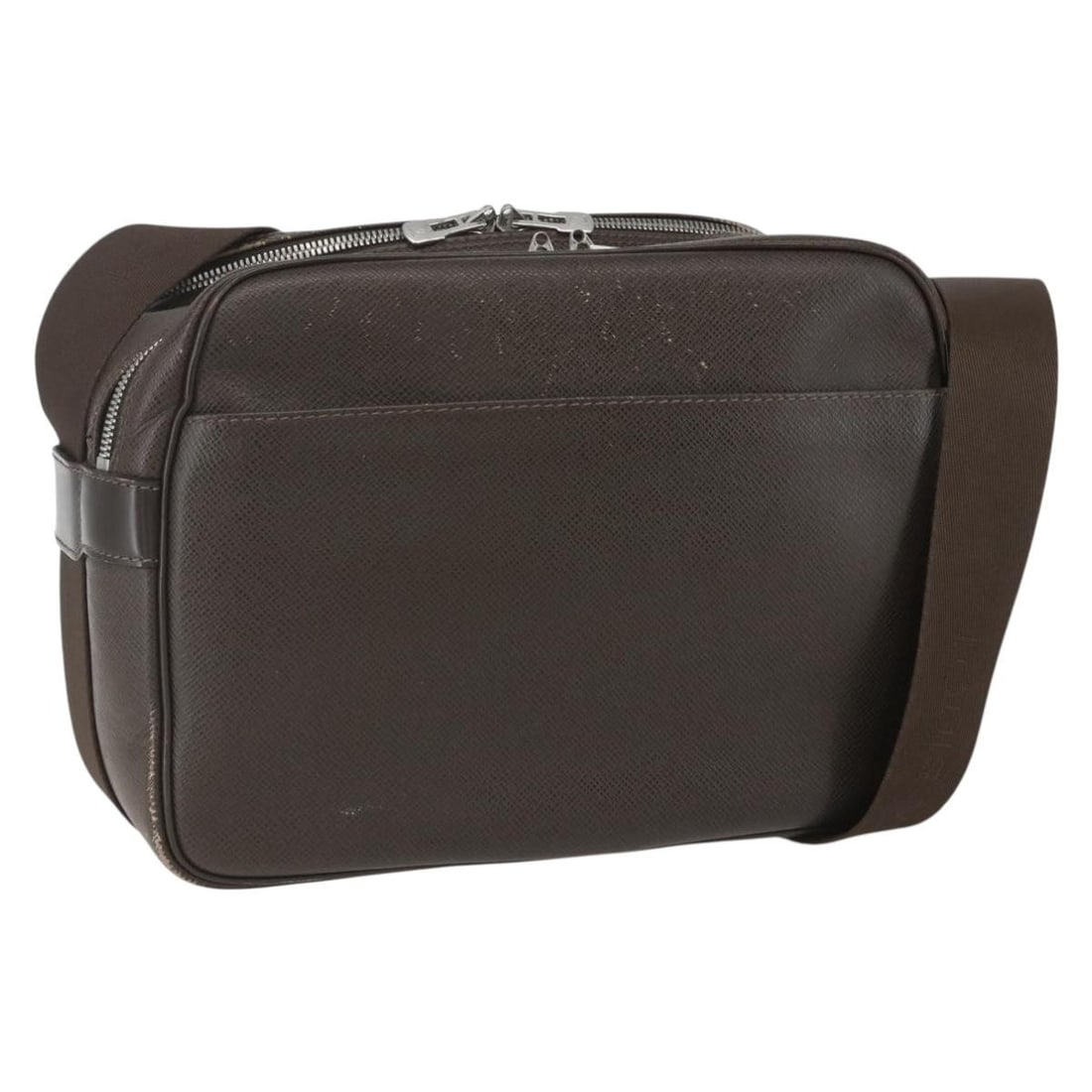 Louis Vuitton Taiga Leather Reporter PM Grizzly Shoulder Bag M30158 Italy (1 of 18)