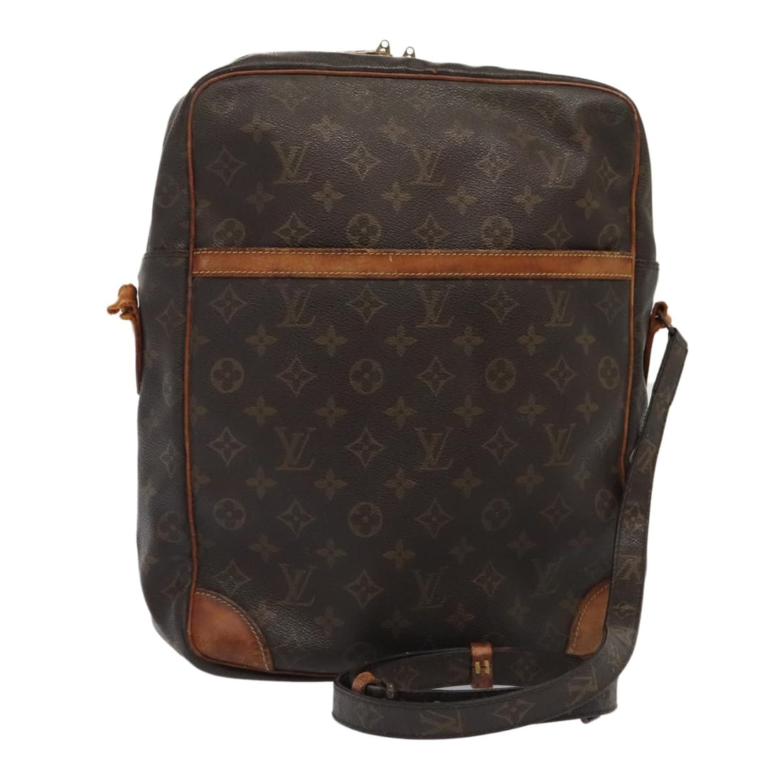 LOUIS VUITTON Monogram Danube GM Shoulder Bag M45262 Auth France: LOUIS VUITTON Monogram Danube GM Shoulder Bag M45262 Auth France This authentic LOUIS VUITTON Monogram Danube GM Shoulder Bag (Product No. M45262) showcases a classic design crafted from durable Monog