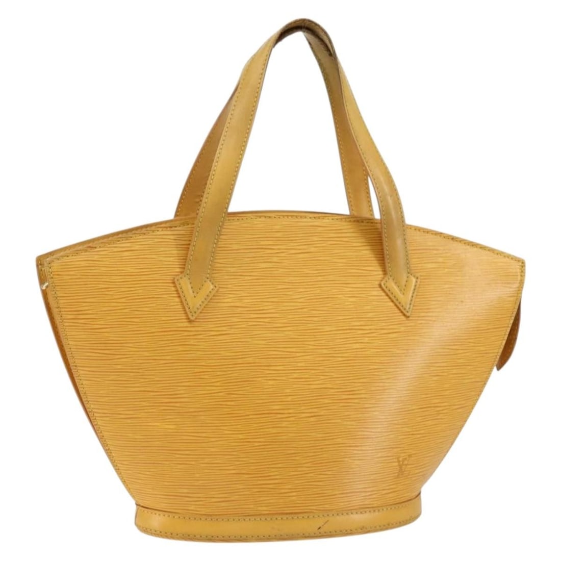 LOUIS VUITTON Epi Saint Jacques Hand Bag Yellow M52279 Authenticated: LOUIS VUITTON Epi Saint Jacques Hand Bag Yellow M52279 Authenticated This LOUIS VUITTON Epi Saint Jacques Hand Bag is a stylish accessory crafted in France. Made from durable yellow Epi leather, it fe