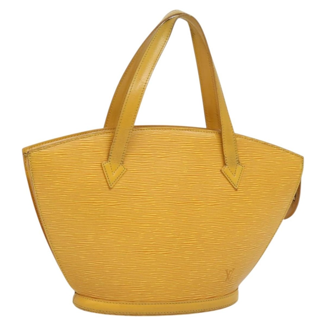 LOUIS VUITTON Epi Saint Jacques Hand Bag Yellow M52279 Auth France (1 of 18)