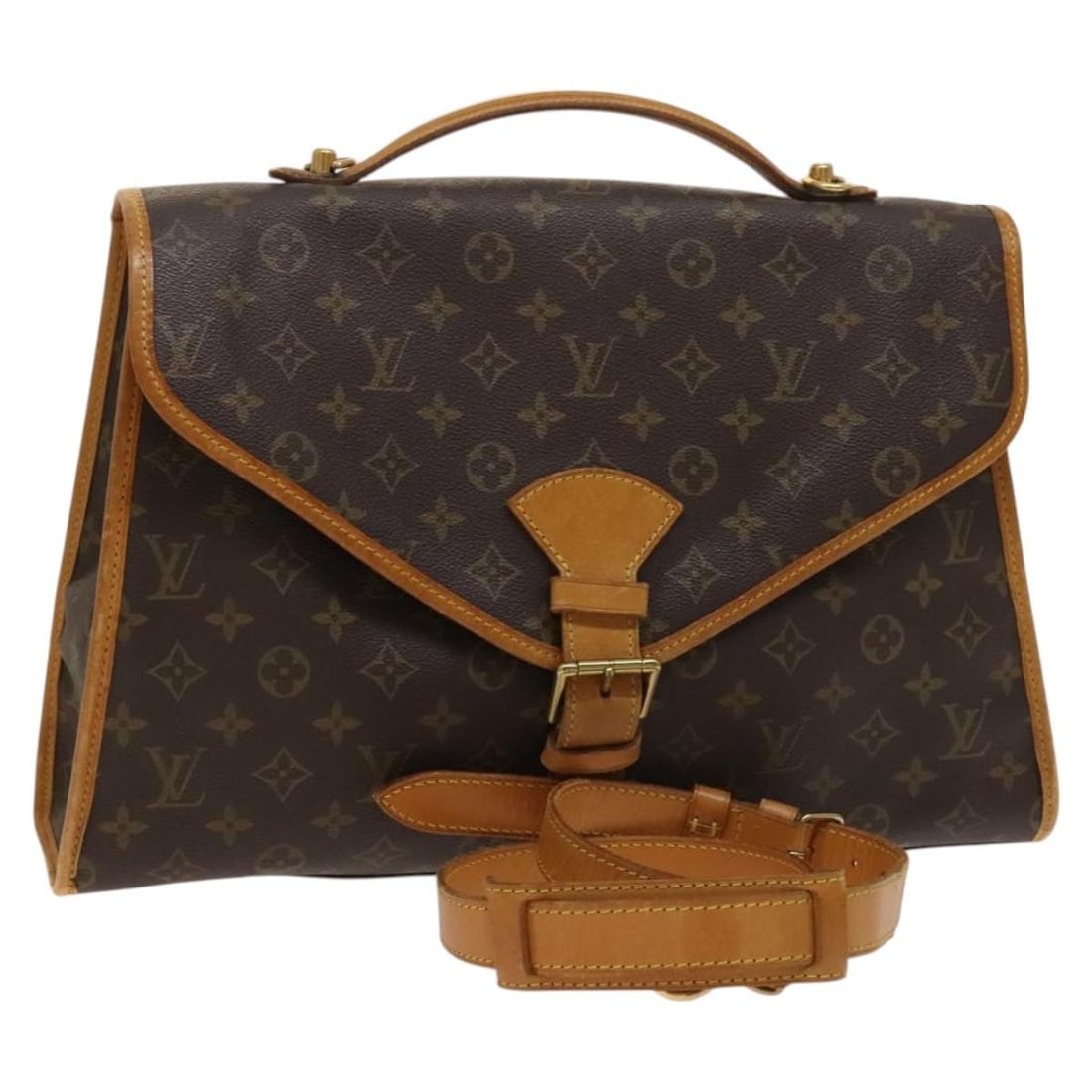 LOUIS VUITTON Monogram Beverly Hand Bag M51121 Authentic France: LOUIS VUITTON Monogram Beverly Hand Bag M51121 Authentic France This Louis Vuitton Monogram Beverly Hand Bag (M51121) is a stylish accessory crafted in France from iconic Monogram Canvas. The exterior