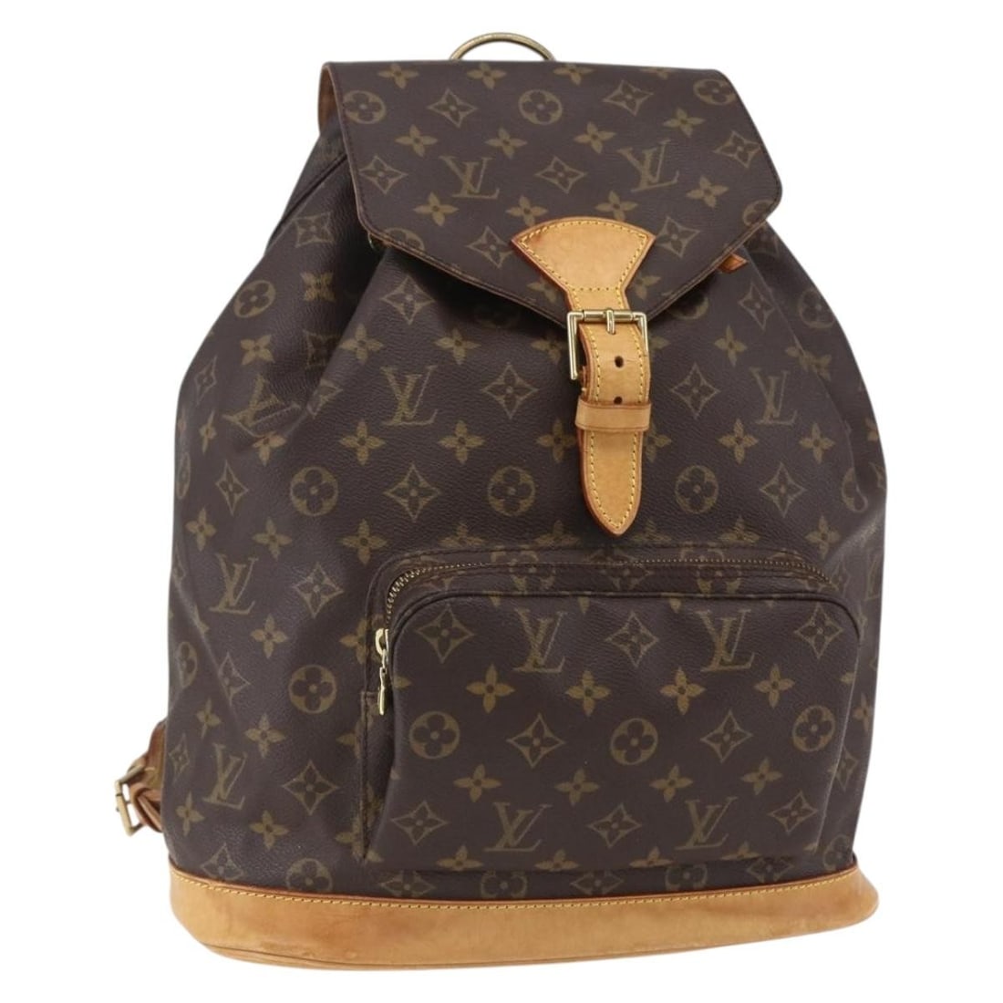 LOUIS VUITTON Monogram Montsouris GM Backpack M51135 Auth (1 of 18)