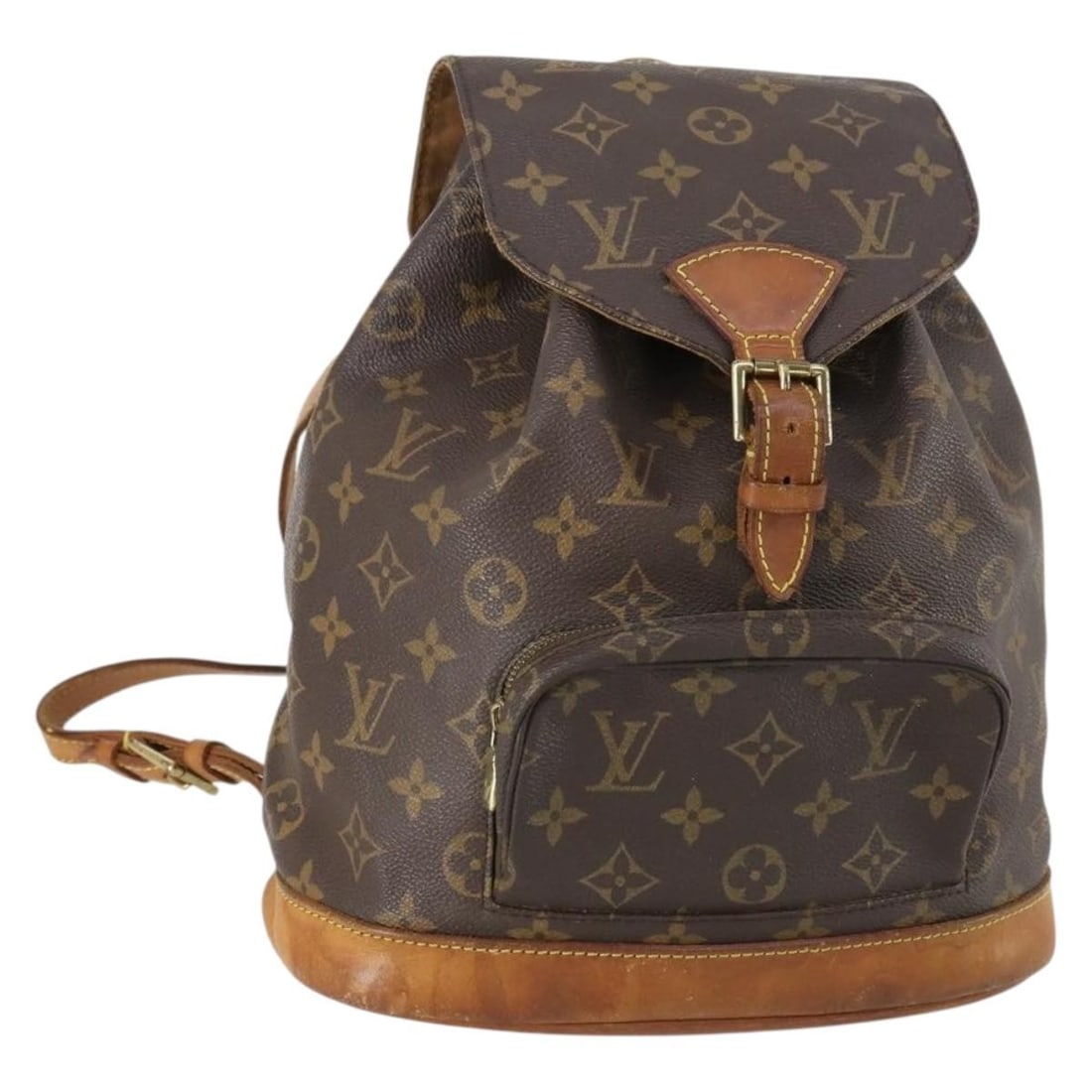LOUIS VUITTON Monogram Montsouris MM Backpack M51136 Auth (1 of 18)