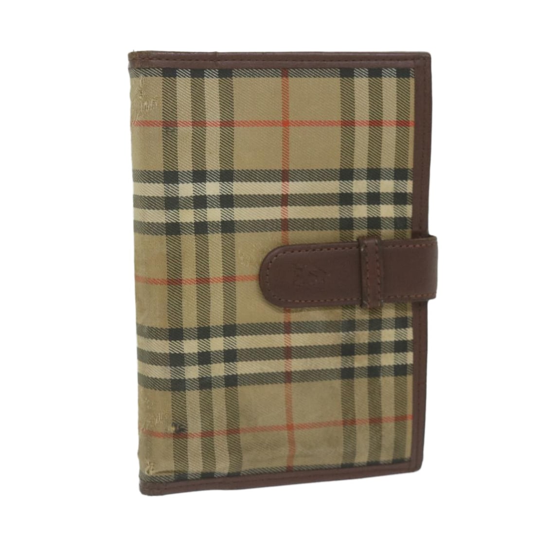 Burberry Nova Check Beige Nylon Day Planner Cover Authentic (1 of 18)