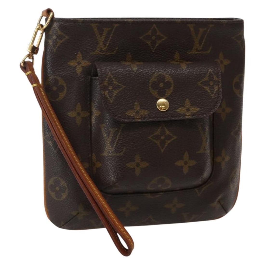 LOUIS VUITTON Monogram Partition Pouch M51901 France Auth: LOUIS VUITTON Monogram Partition Pouch M51901 France Auth This authentic LOUIS VUITTON Monogram Partition Pouch (Product No. M51901) is a stylish accessory crafted from durable Monogram Canvas. With i
