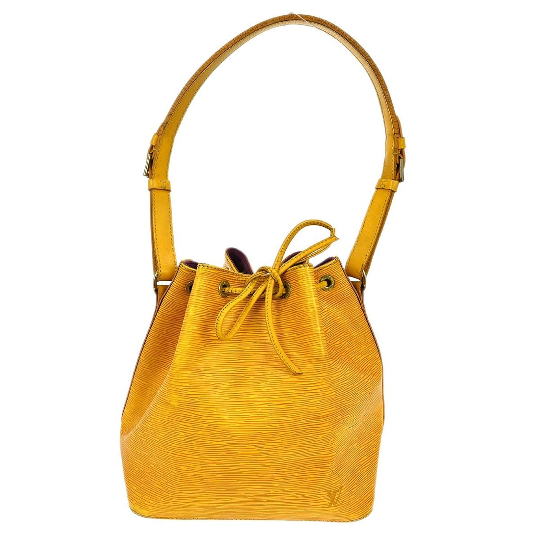 Louis Vuitton Yellow Epi Petite Noe Shoulder Bag M44109 Vintage (1 of 11)