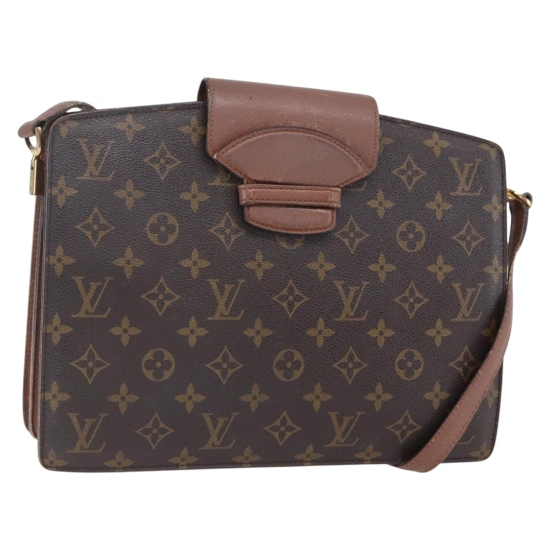 LOUIS VUITTON Monogram Kurcell Shoulder Bag M51375 Auth France (1 of 18)