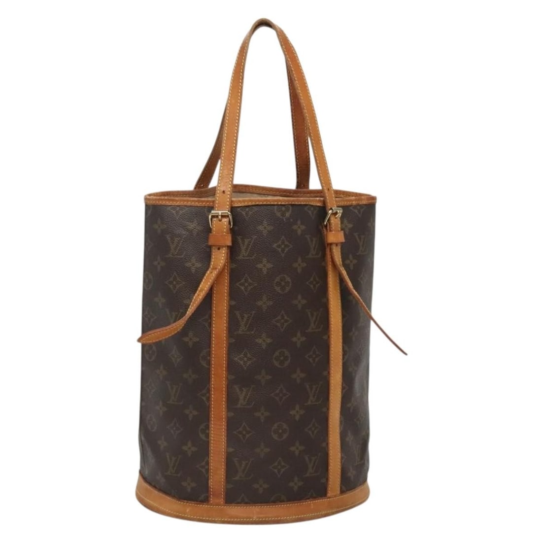 LOUIS VUITTON Monogram Bucket GM Shoulder Bag M42236 Authentic France: LOUIS VUITTON Monogram Bucket GM Shoulder Bag M42236 Authentic France This LOUIS VUITTON Monogram Bucket GM Shoulder Bag (M42236) is an iconic piece crafted from durable Monogram Canvas, showcasing th