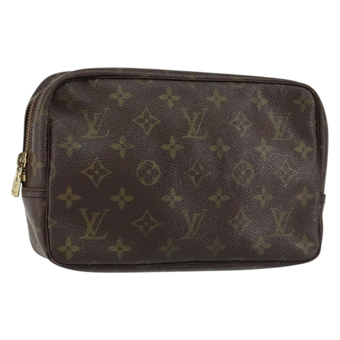 LOUIS VUITTON Monogram Trousse Toilette 23 Clutch Bag M47524 Auth: LOUIS VUITTON Monogram Trousse Toilette 23 Clutch Bag M47524 Auth Introducing the LOUIS VUITTON Monogram Trousse Toilette 23 Clutch Bag, a stylish accessory that showcases the iconic Monogram canvas.