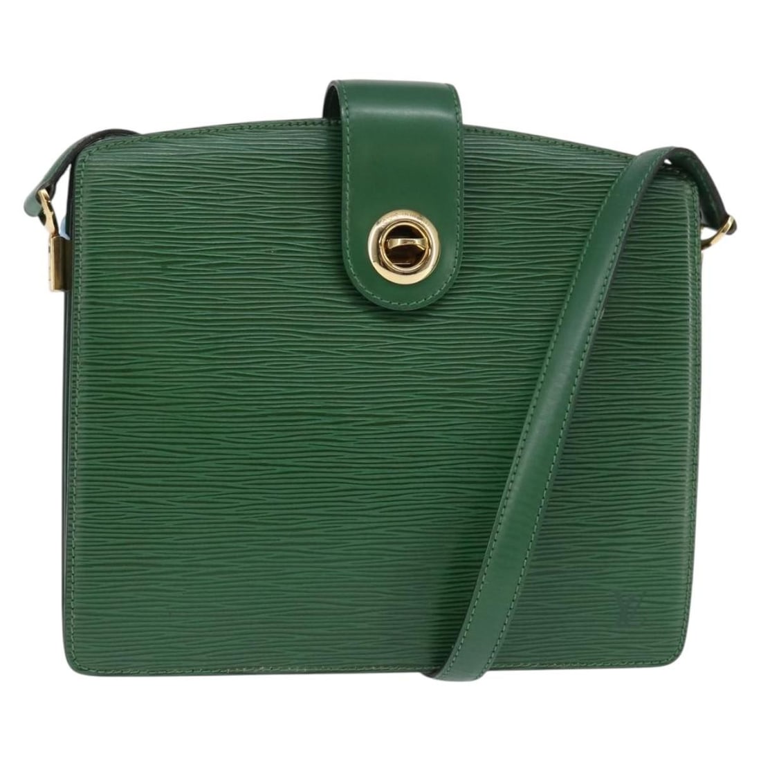 Louis Vuitton Epi Capuchin Green Shoulder Bag M52344 Made in France (1 of 18)