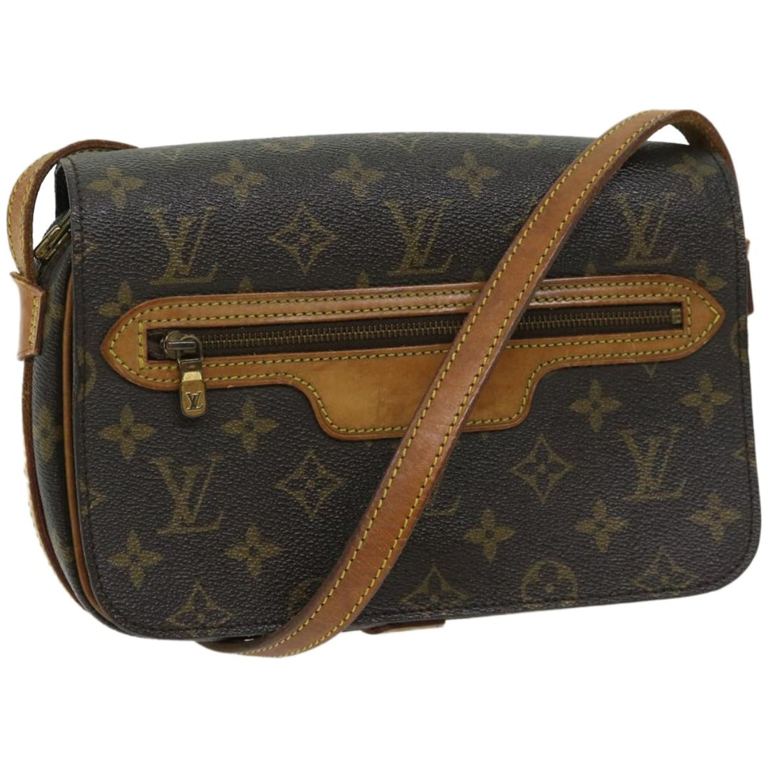 LOUIS VUITTON Monogram Saint Germain Shoulder Bag M51210 Authentic (1 of 18)