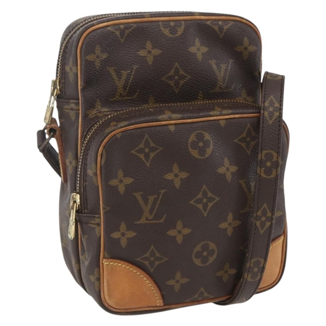 Louis Vuitton Amazon Monogram Canvas Shoulder Bag M45236 France: Louis Vuitton Amazon Monogram Canvas Shoulder Bag M45236 France This is a Louis Vuitton Monogram Amazon Shoulder Bag, model M45236, crafted from signature monogram canvas. The bag is made in France an