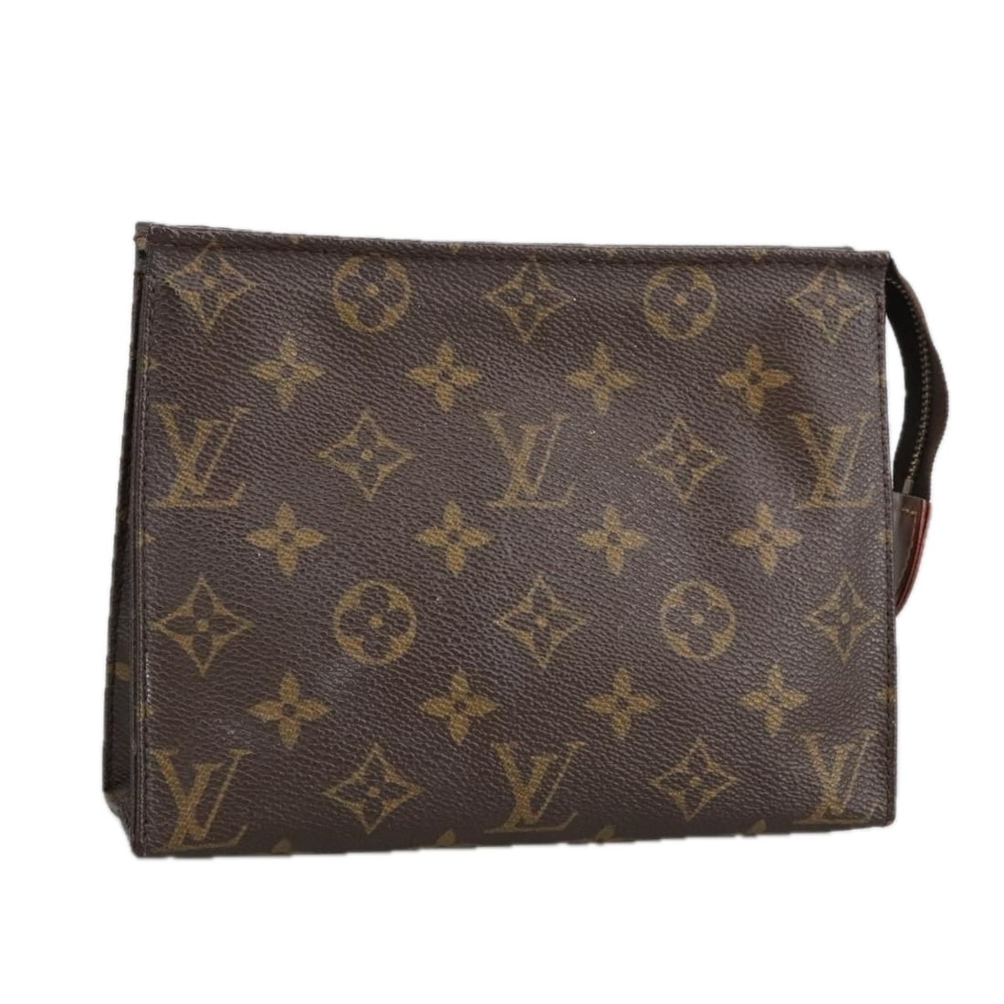 LOUIS VUITTON Monogram Poche Toilette 19 Pouch M47544 Auth (1 of 16)