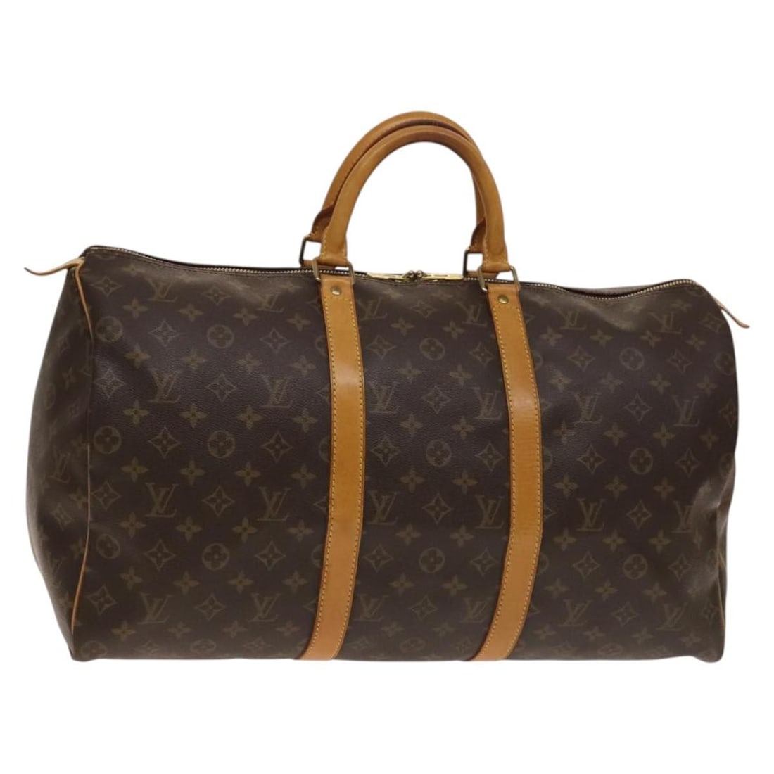 LOUIS VUITTON Monogram Keepall 50 Boston Bag M41426 France Auth: LOUIS VUITTON Monogram Keepall 50 Boston Bag M41426 France Auth Discover the timeless elegance of the LOUIS VUITTON Monogram Keepall 50 Boston Bag. Crafted from durable Monogram Canvas, this iconic tr