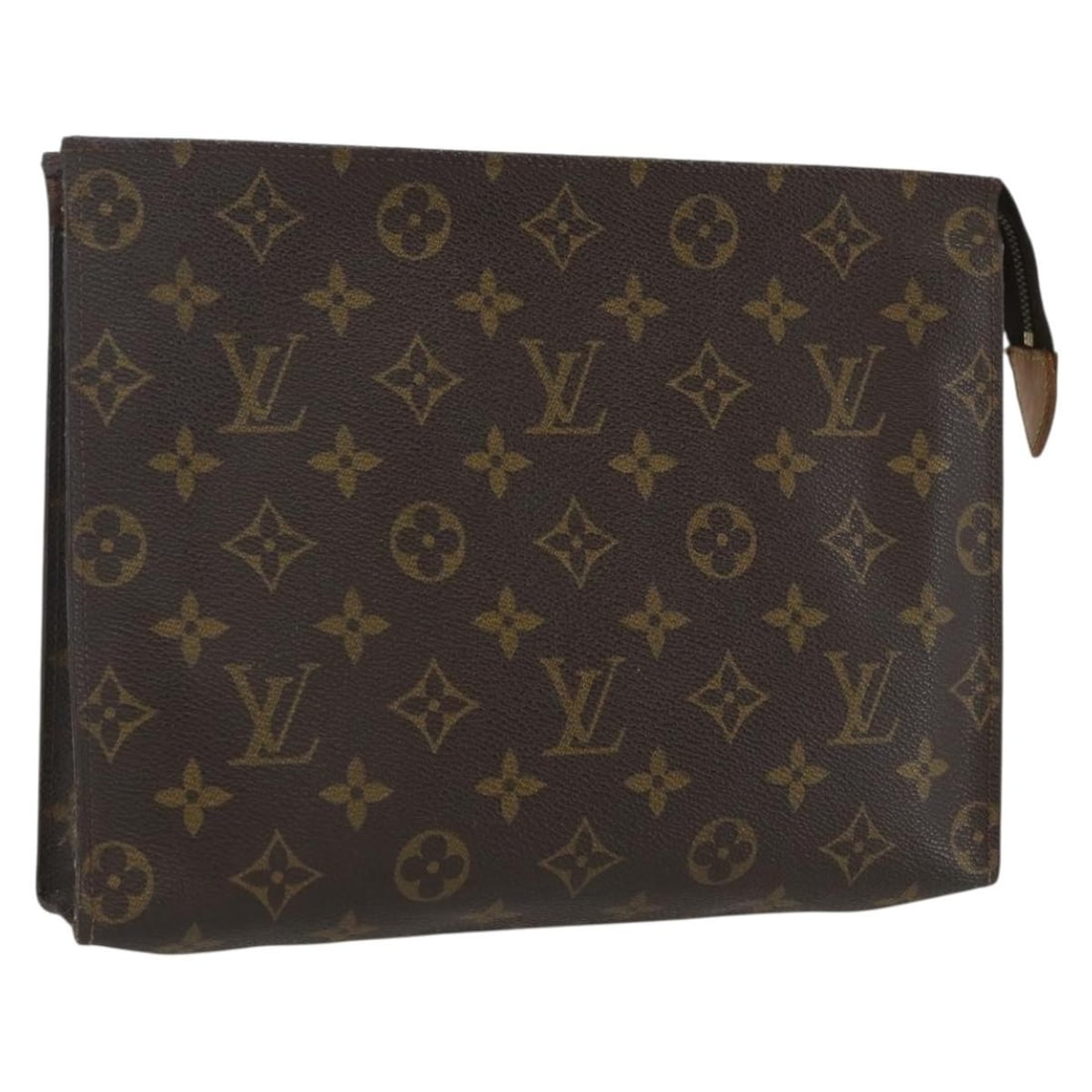 LOUIS VUITTON Monogram Poche Toilette 26 Pouch M47542 Authentic: LOUIS VUITTON Monogram Poche Toilette 26 Pouch M47542 Authentic This authentic LOUIS VUITTON Monogram Poche Toilette 26 Pouch (M47542) combines style and practicality, crafted from durable Monogram Ca