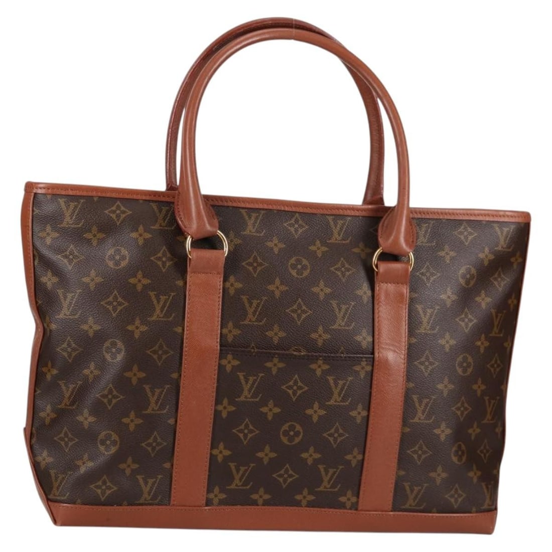 Louis Vuitton Monogram Sac Weekend PM Hand Bag M42425 France Auth (1 of 18)