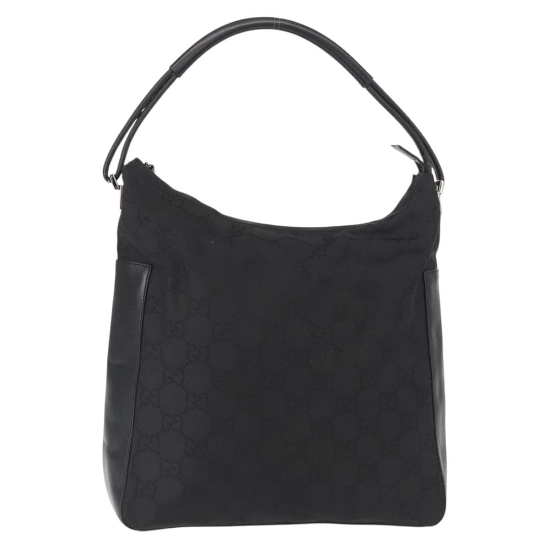 GUCCI GG Canvas Black Shoulder Bag 001 3770 002122 Auth (1 of 18)