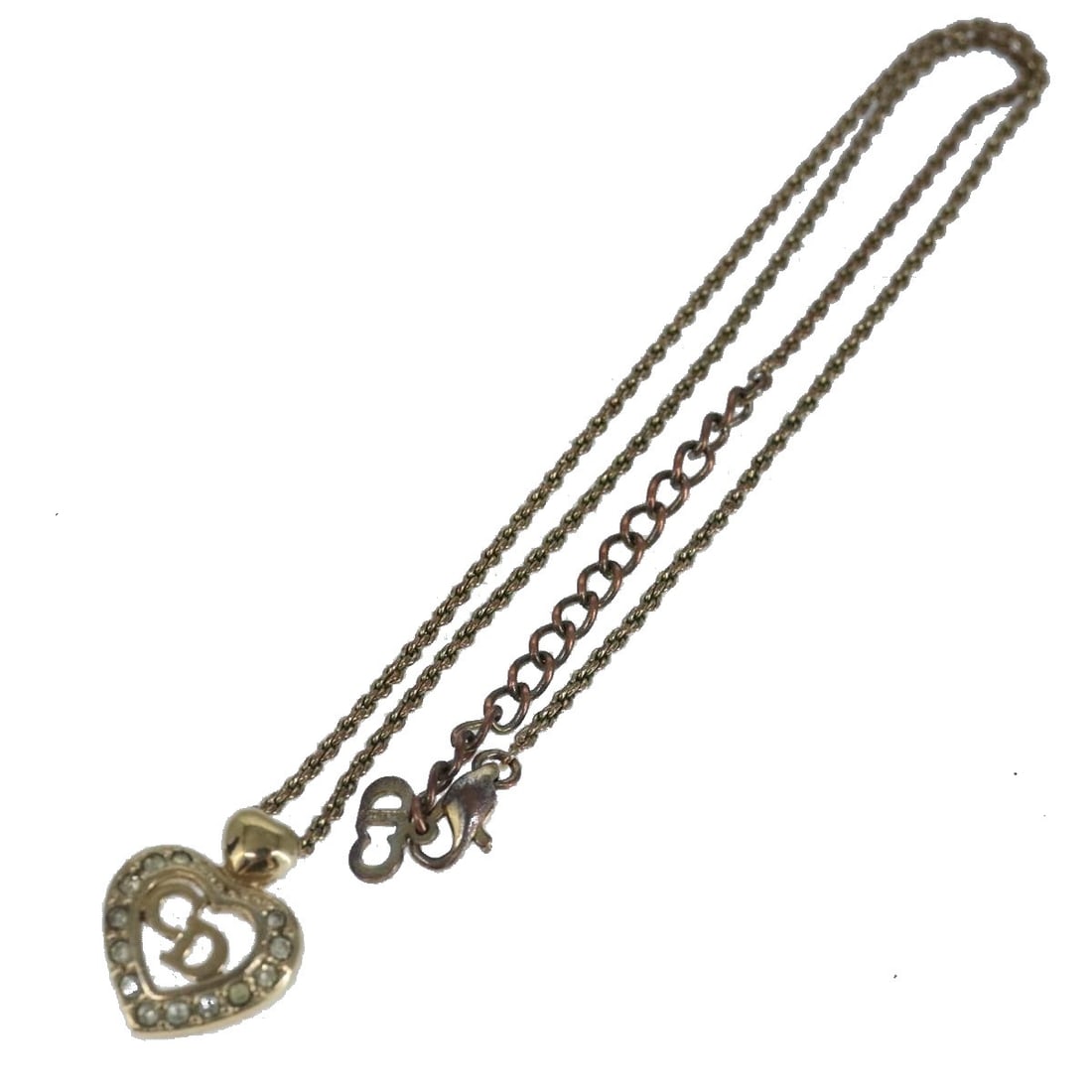 Christian Dior Gold Metal Necklace Authentic 17.7 Inch: Christian Dior Gold Metal Necklace Authentic 17.7 Inch Enhance your jewelry collection with this exquisite Christian Dior necklace. Crafted from metal, this piece showcases a stunning gold color that