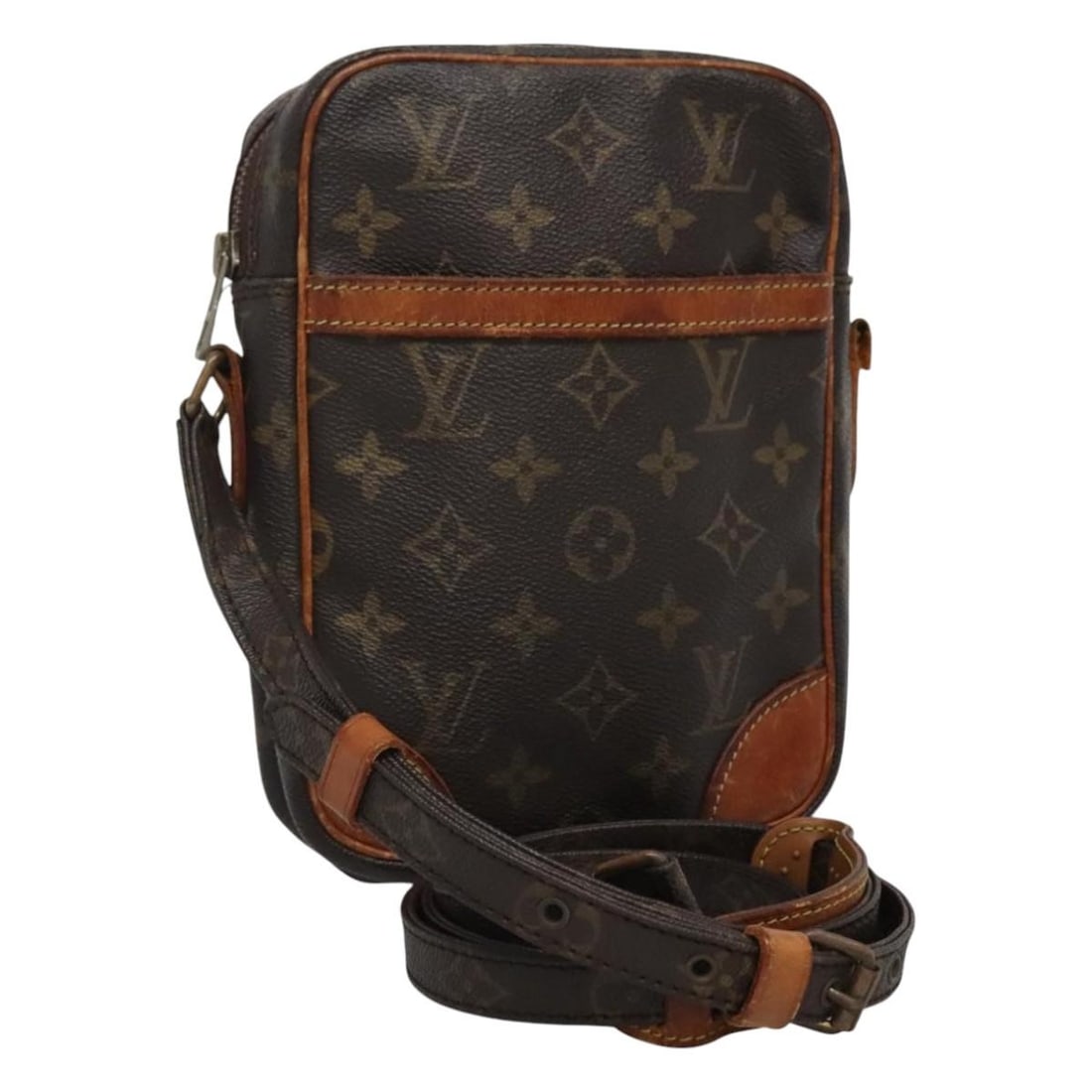 Louis Vuitton Monogram Danube Shoulder Bag M45266 Authentic: Louis Vuitton Monogram Danube Shoulder Bag M45266 Authentic The LOUIS VUITTON Monogram Danube Shoulder Bag is a stylish accessory crafted from durable monogram canvas, showcasing the iconic LV pattern