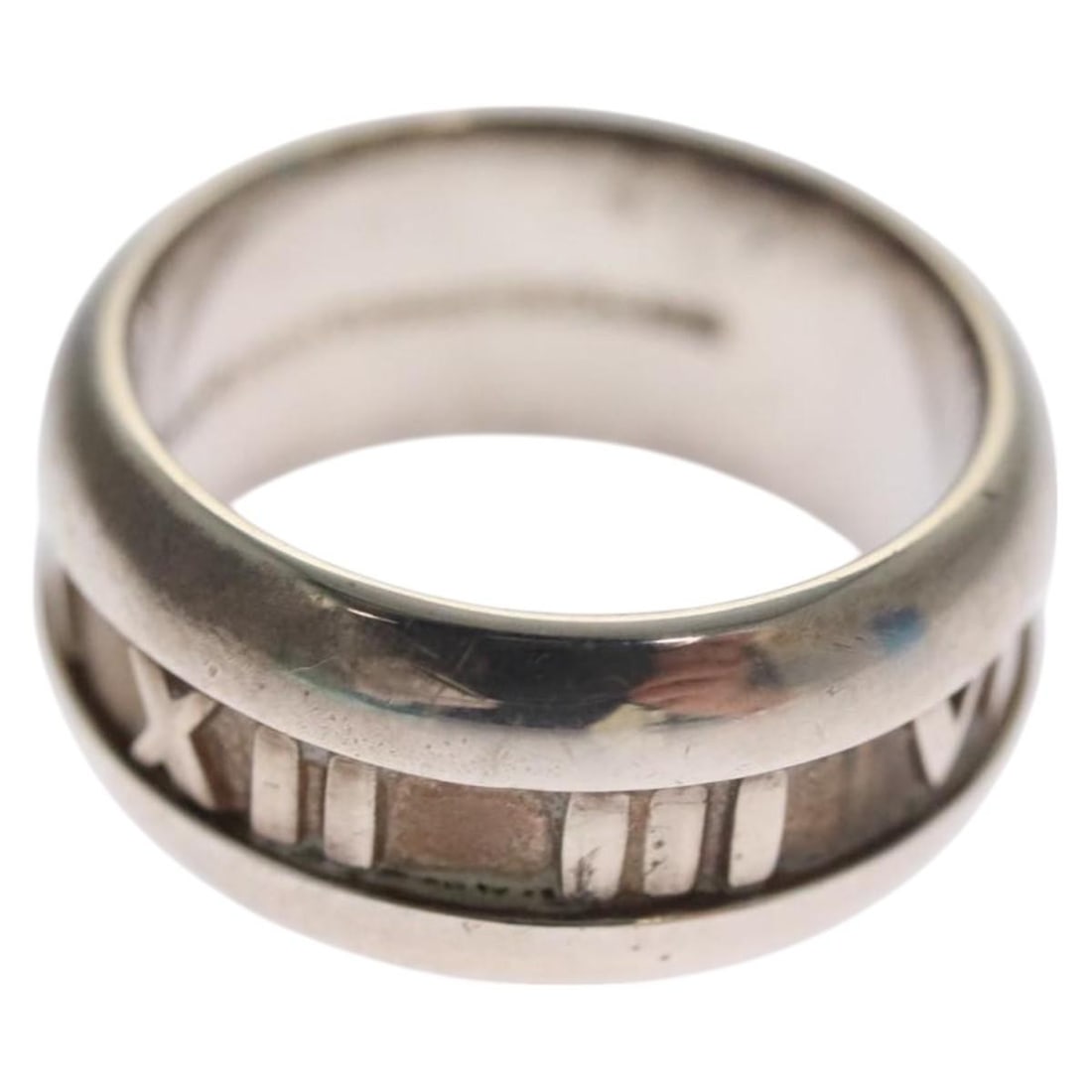 Tiffany & Co. Atlas Ring Ag925 Silver Authentic (1 of 10)