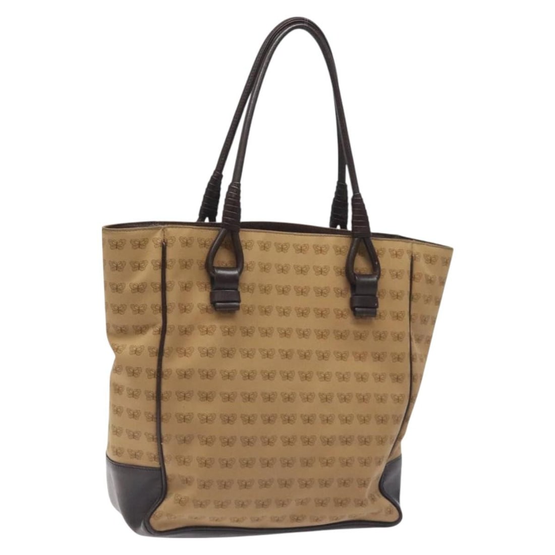 Bottega Veneta Beige Gold Canvas Tote Bag Italy Auth: Bottega Veneta Beige Gold Canvas Tote Bag Italy Auth This Bottega Veneta tote bag showcases a classic design crafted from durable canvas in a sophisticated beige and gold color scheme. Measuring appro