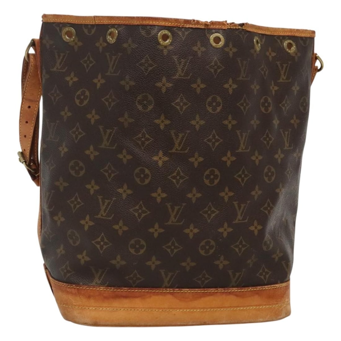 LOUIS VUITTON Monogram Noe Shoulder Bag M42224 Made in France (1 of 18)