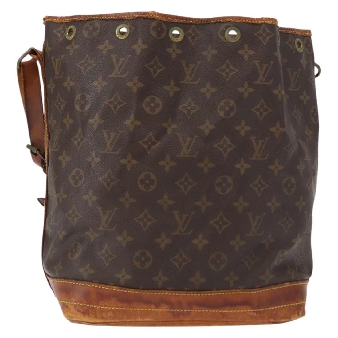 LOUIS VUITTON Monogram Noe Shoulder Bag M42224 Auth France (1 of 18)
