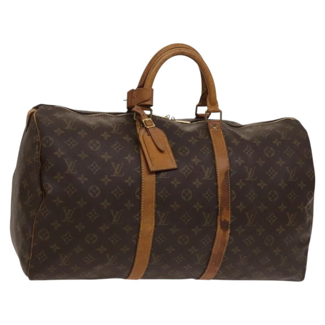 Authentic LOUIS VUITTON Monogram Keepall 50 M41426 Boston Bag (1 of 18)
