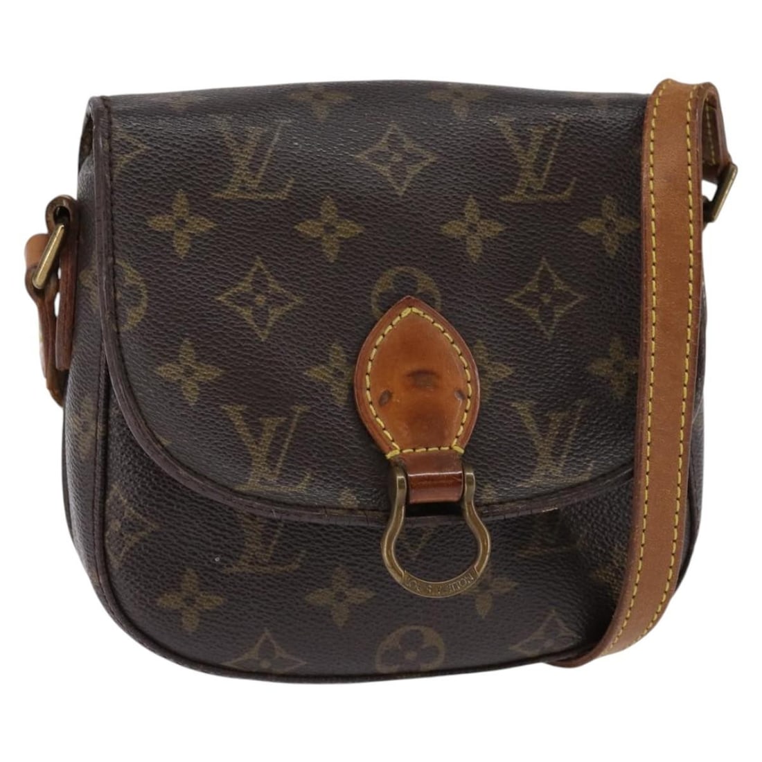 LOUIS VUITTON Monogram Saint Cloud PM Shoulder Bag M51244 Auth: LOUIS VUITTON Monogram Saint Cloud PM Shoulder Bag M51244 Auth Discover the timeless elegance of the LOUIS VUITTON Monogram Saint Cloud PM Shoulder Bag, a chic accessory crafted in France. This should