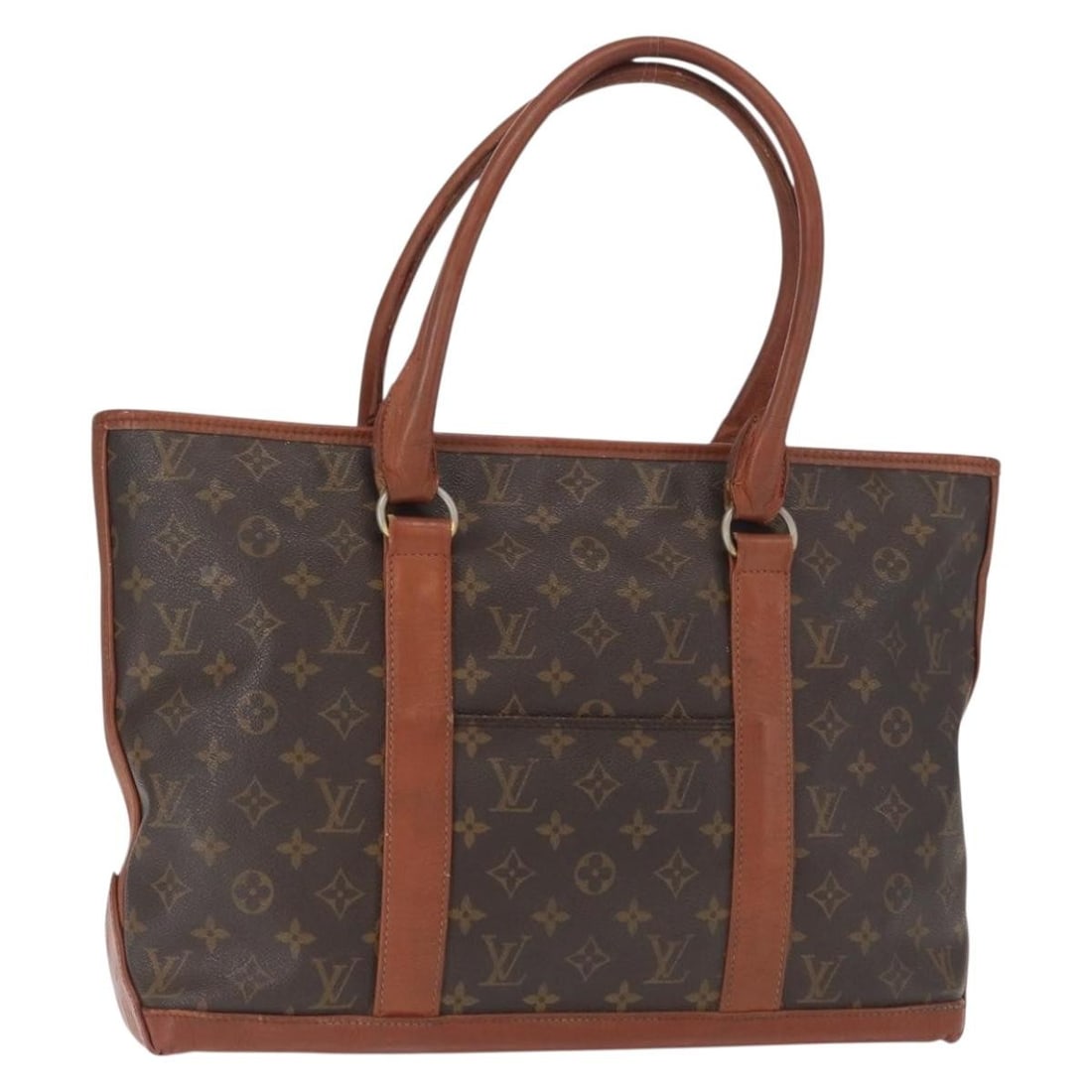 LOUIS VUITTON Monogram Sac Weekend PM Hand Bag M42425 France (1 of 18)